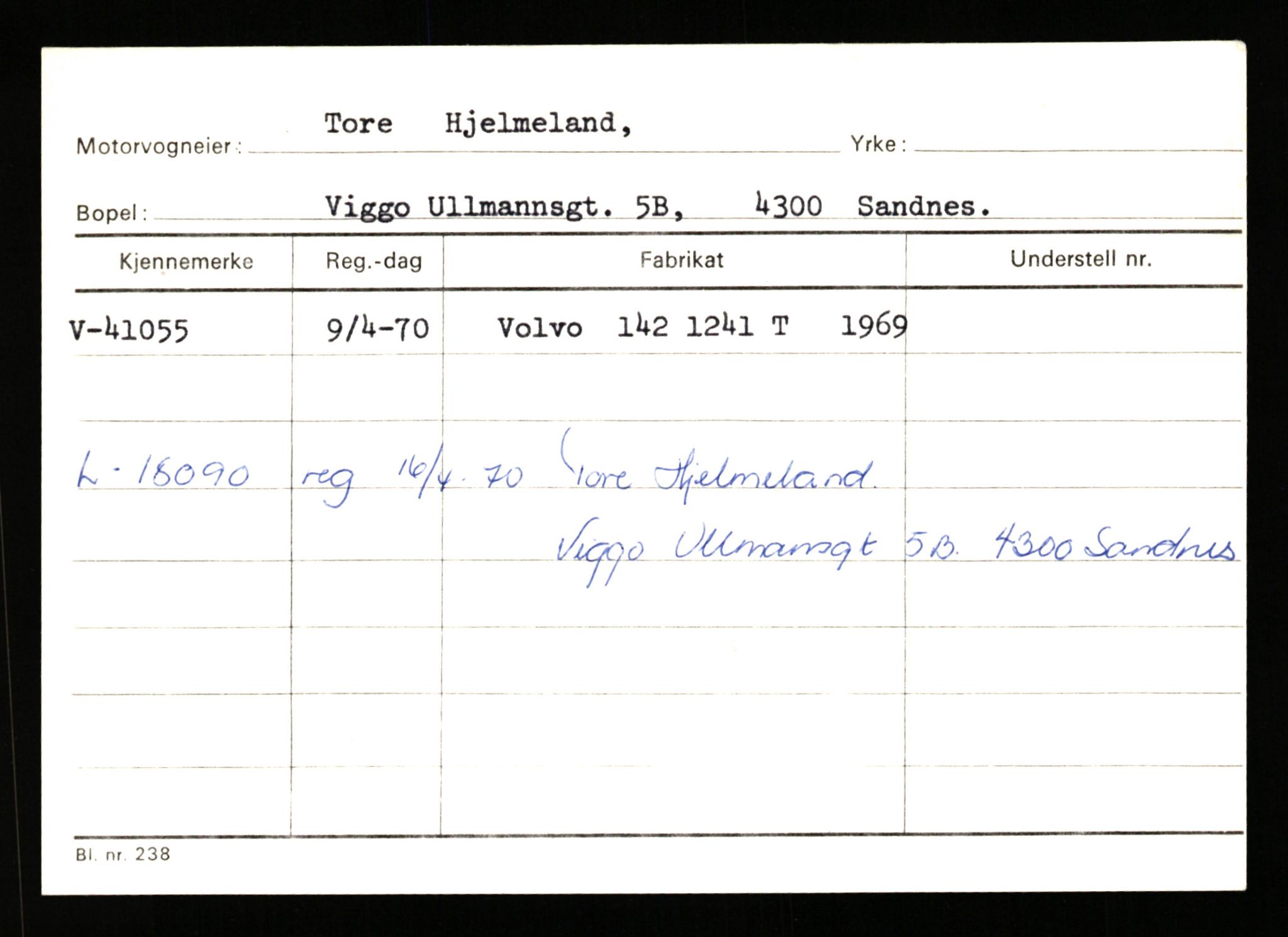 Stavanger trafikkstasjon, AV/SAST-A-101942/0/G/L0006: Registreringsnummer: 34250 - 49007, 1930-1971, p. 1805