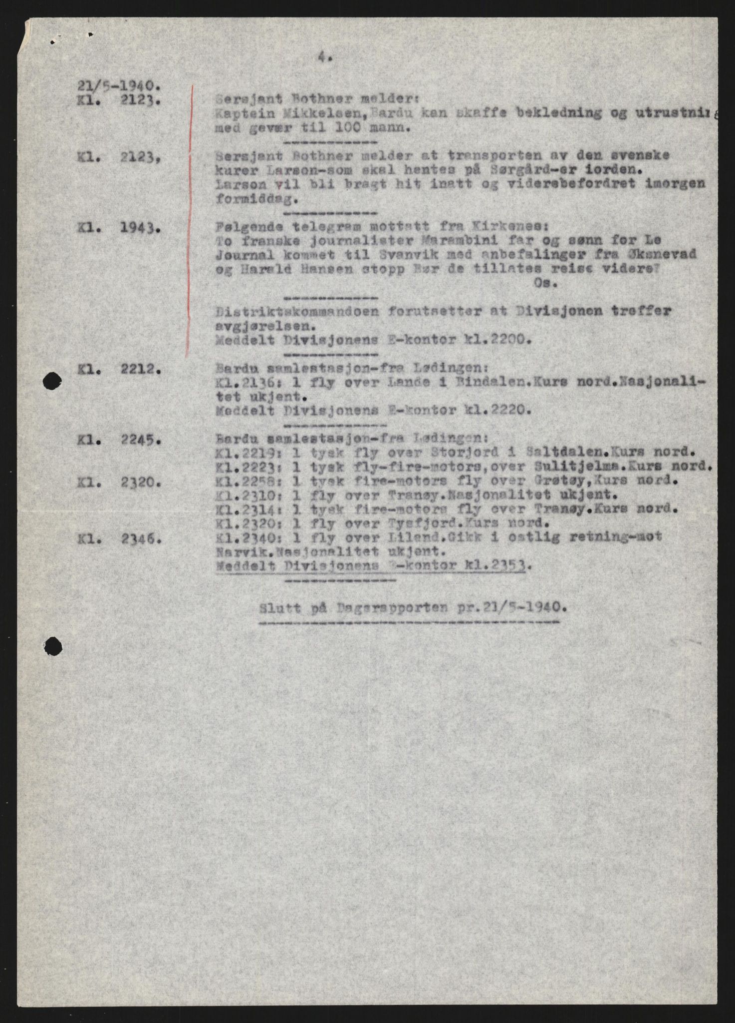 Forsvaret, Forsvarets krigshistoriske avdeling, AV/RA-RAFA-2017/Y/Yb/L0133: II-C-11-600  -  6. Divisjon: Divisjonskommandoen, 1940, p. 834