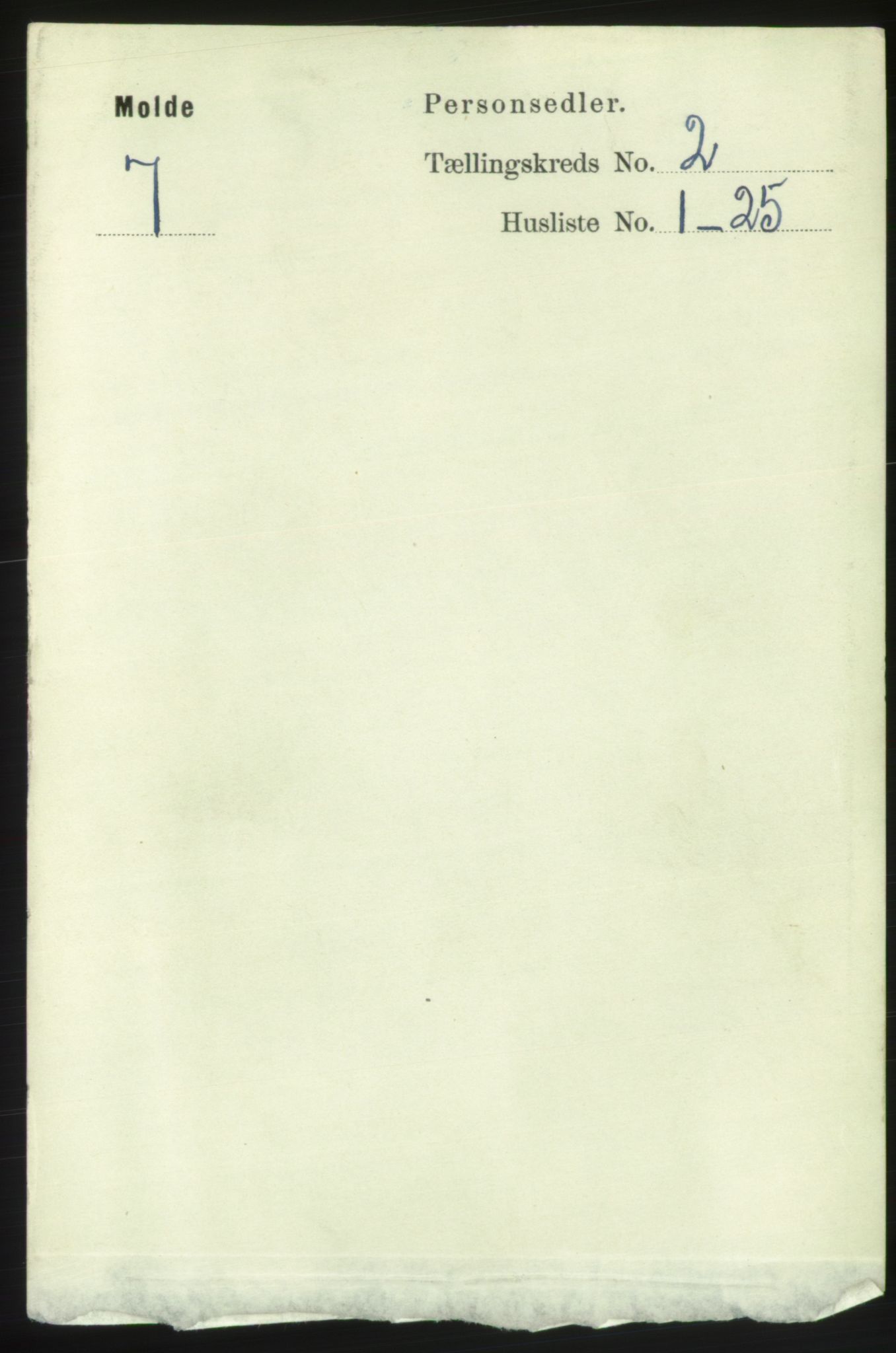 RA, 1891 census for 1502 Molde, 1891, p. 1436