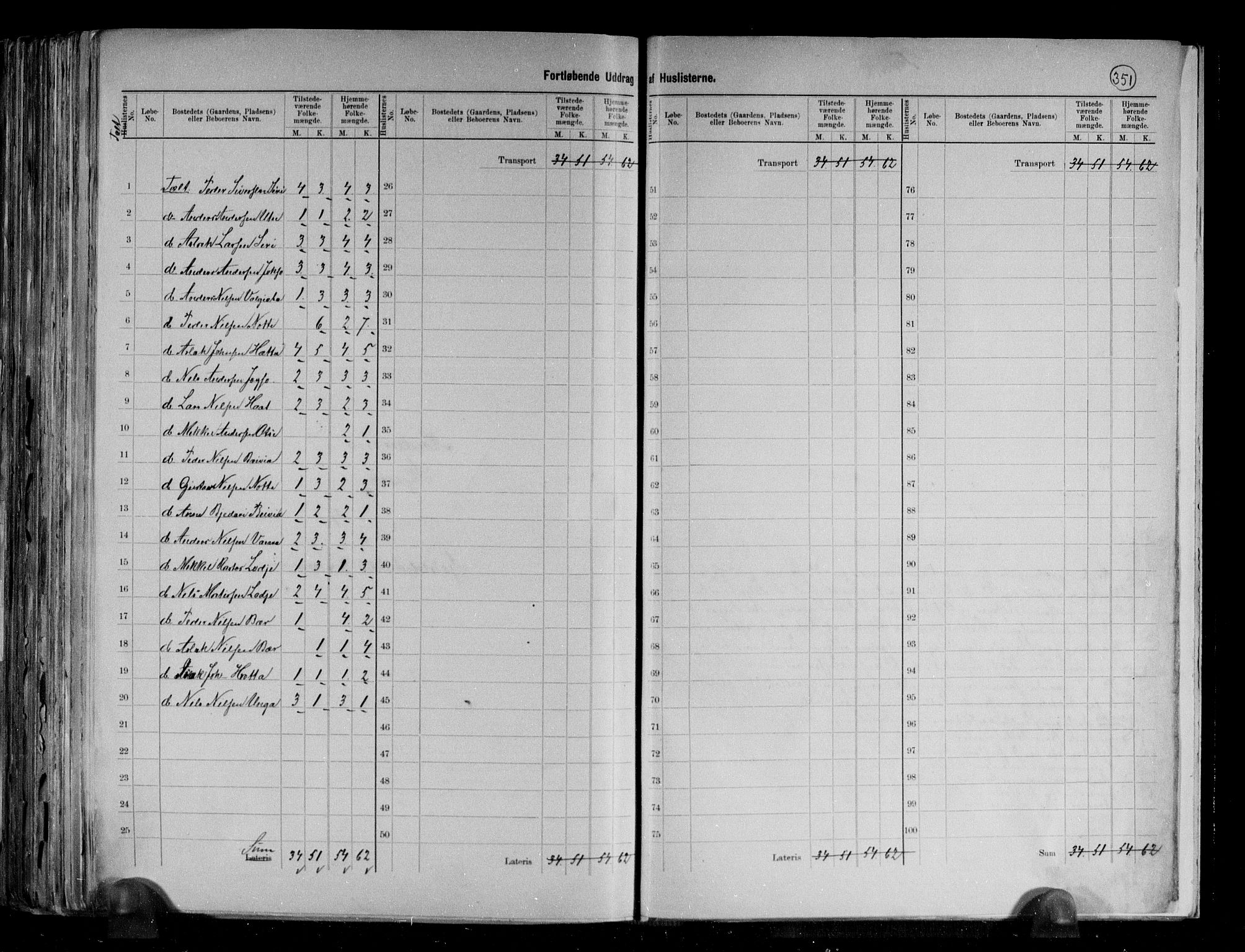 RA, 1891 census for 1942 Nordreisa, 1891, p. 11