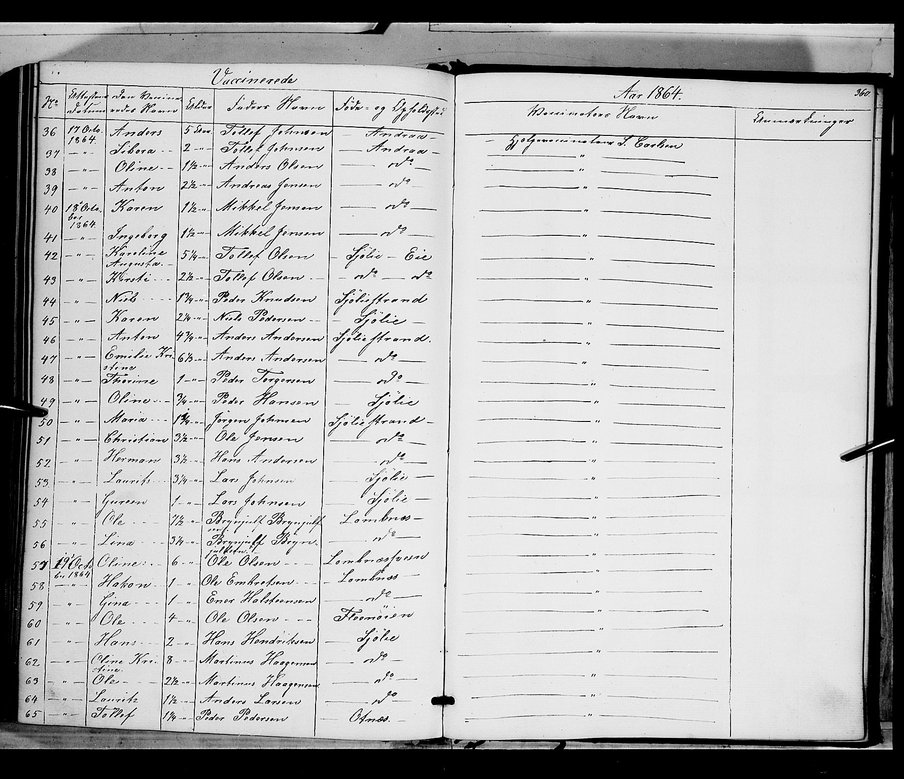 Rendalen prestekontor, AV/SAH-PREST-054/H/Ha/Haa/L0005: Parish register (official) no. 5, 1853-1866, p. 360