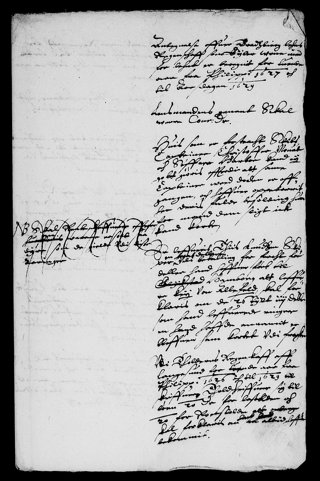 Rentekammeret inntil 1814, Reviderte regnskaper, Lensregnskaper, AV/RA-EA-5023/R/Rb/Rbp/L0013: Bratsberg len, 1628-1630