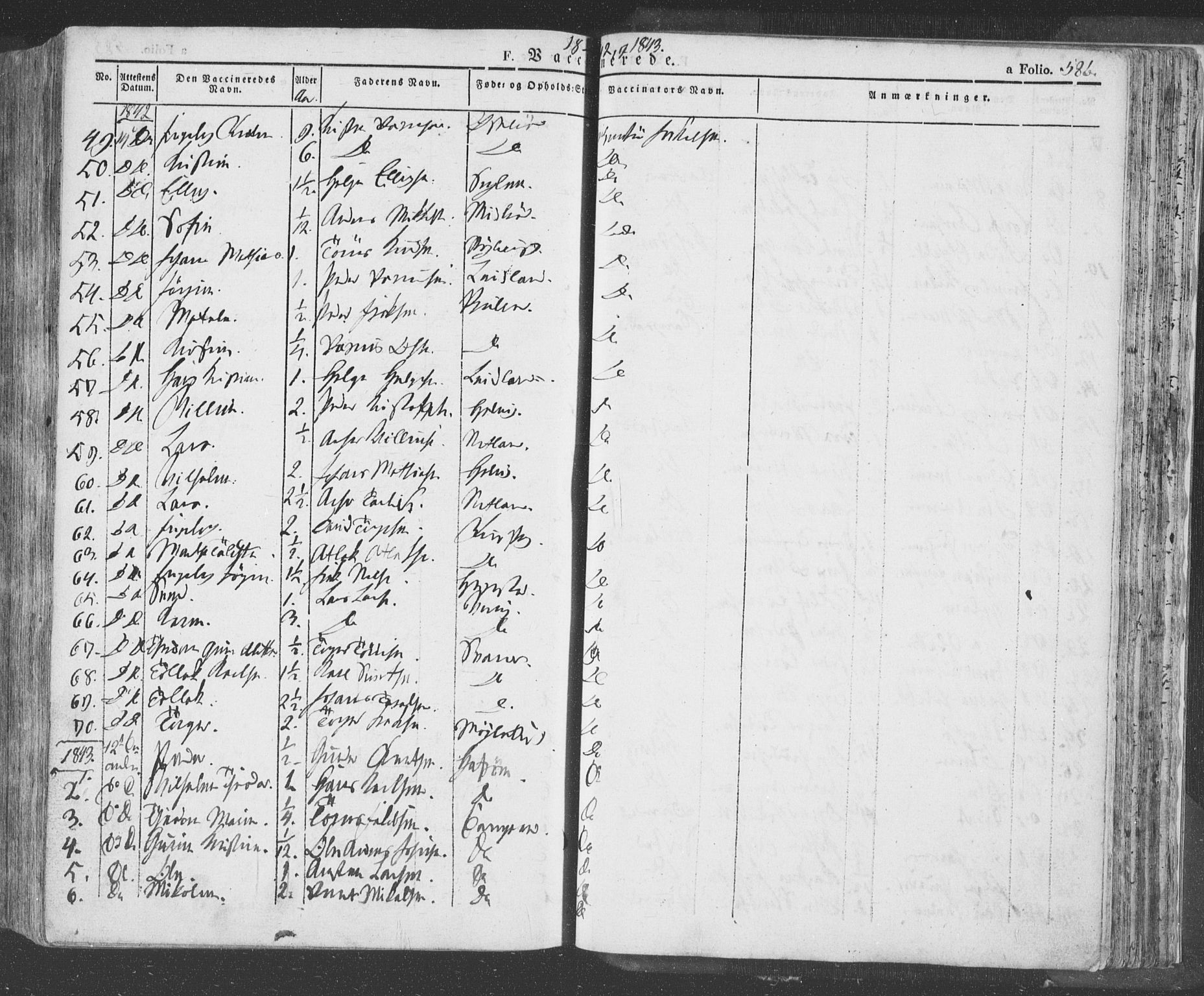 Eigersund sokneprestkontor, SAST/A-101807/S08/L0009: Parish register (official) no. A 9, 1827-1850, p. 586
