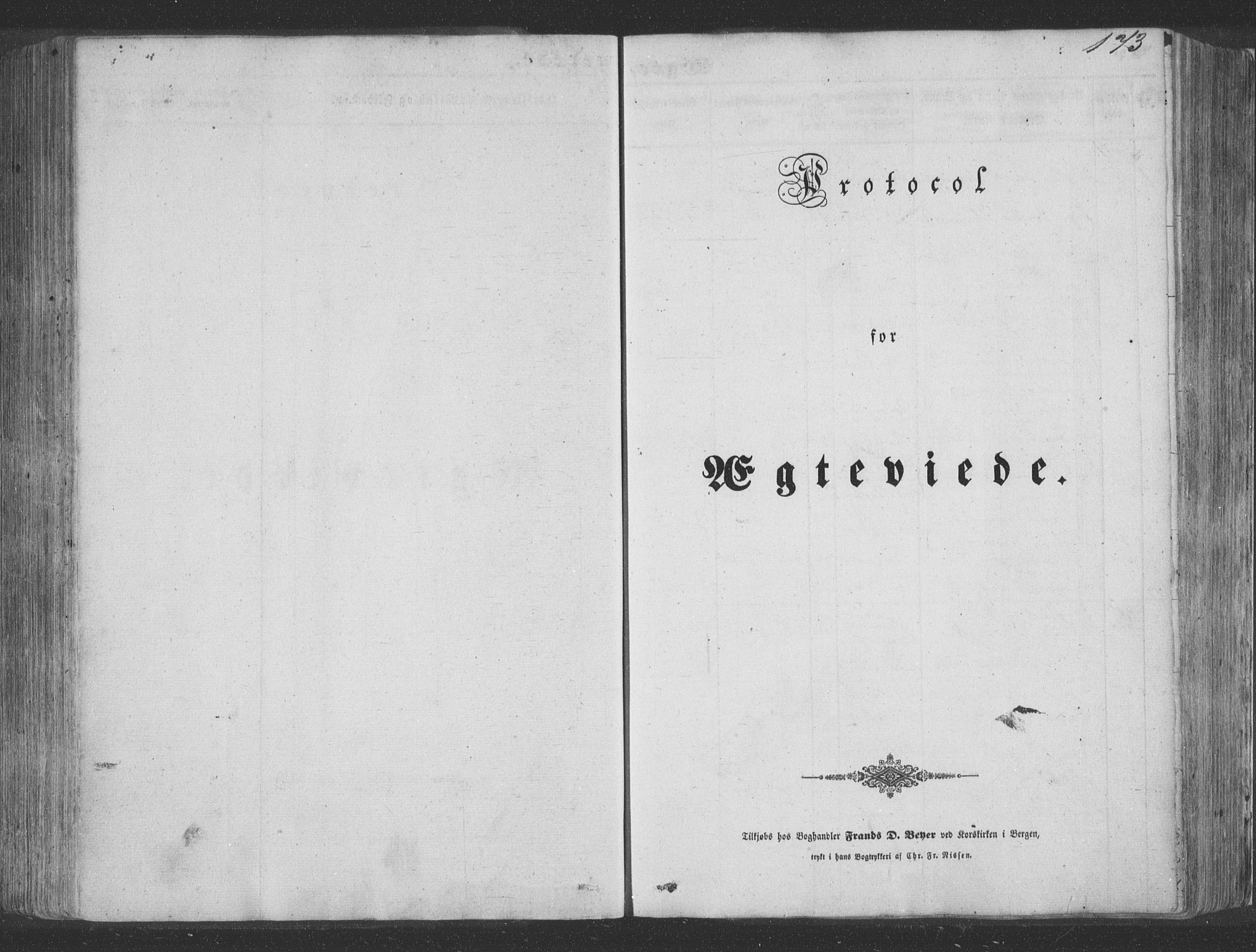 Hosanger sokneprestembete, AV/SAB-A-75801/H/Haa: Parish register (official) no. A 8, 1849-1863, p. 173