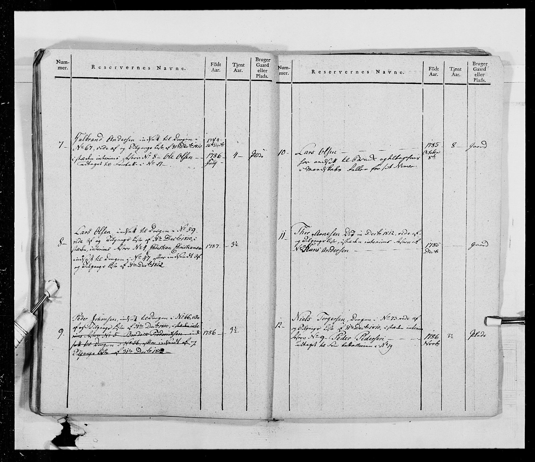 Generalitets- og kommissariatskollegiet, Det kongelige norske kommissariatskollegium, AV/RA-EA-5420/E/Eh/L0014: 3. Sønnafjelske dragonregiment, 1776-1813, p. 434