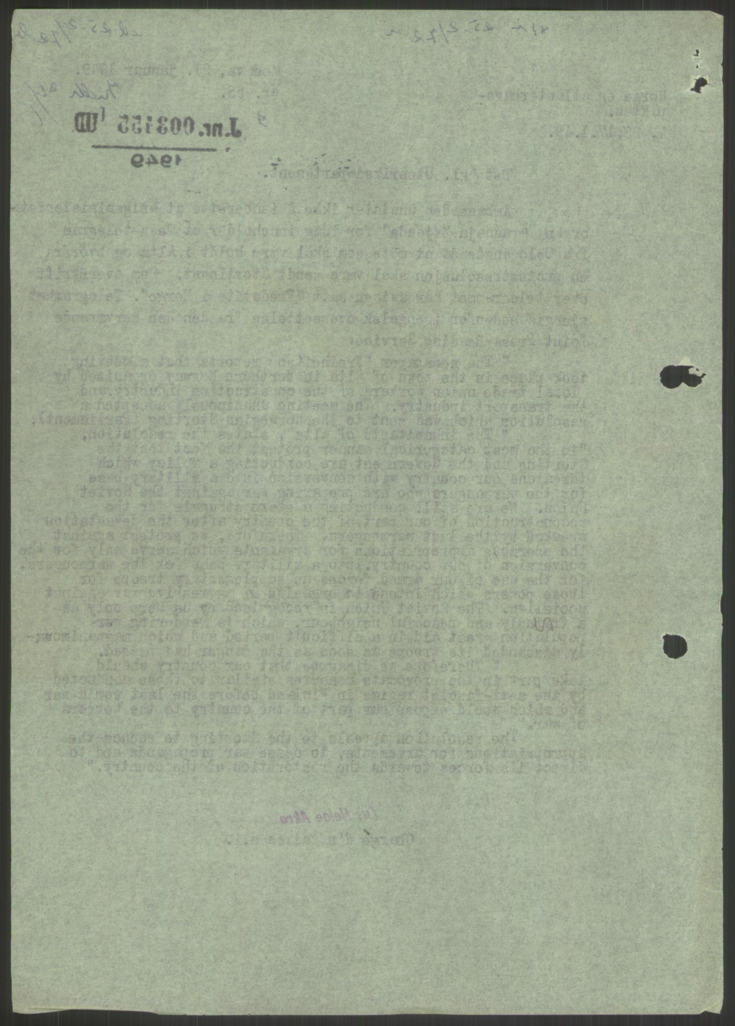 Utenriksdepartementet, AV/RA-S-2259, 1948-1950, p. 638