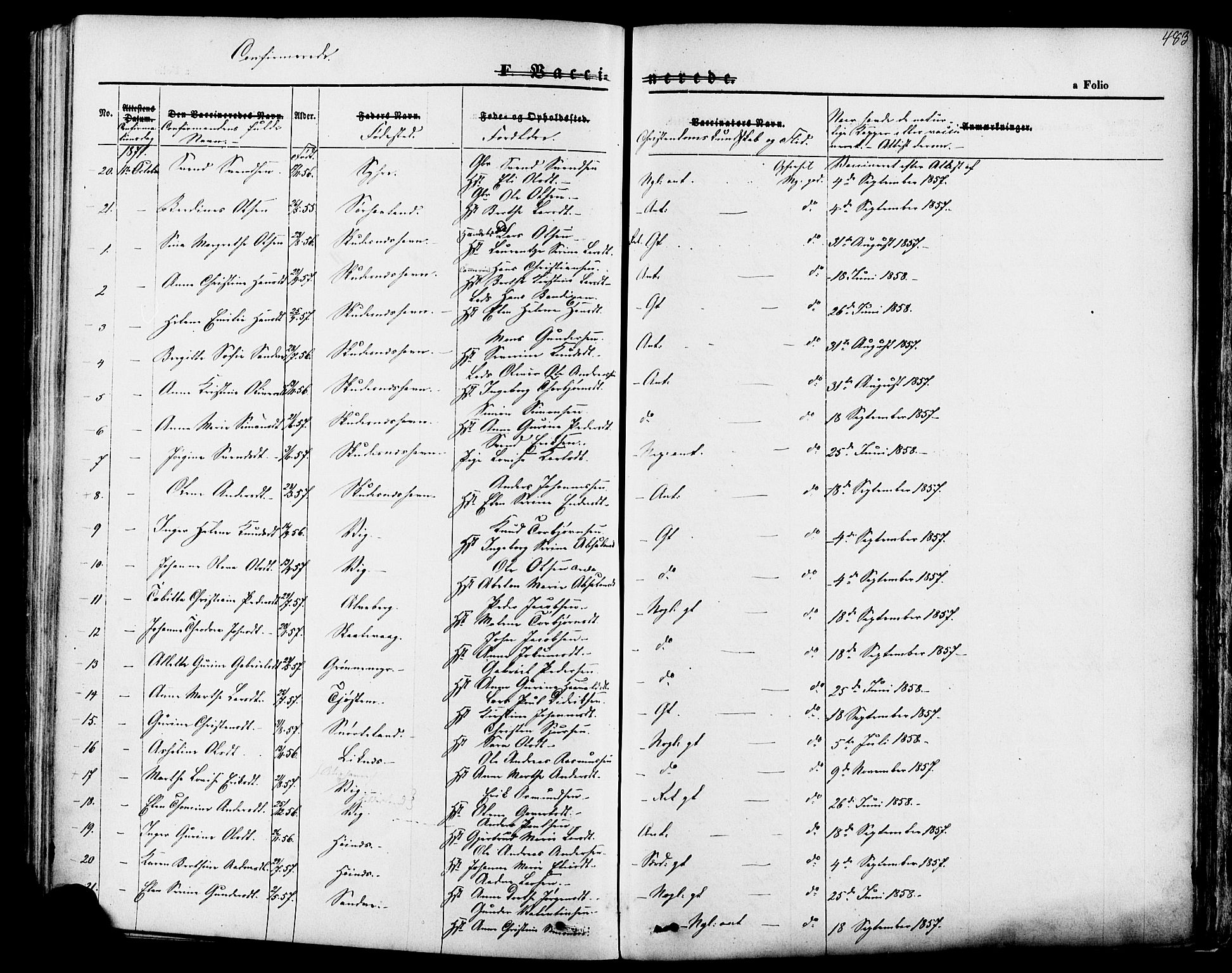 Skudenes sokneprestkontor, SAST/A -101849/H/Ha/Haa/L0006: Parish register (official) no. A 4, 1864-1881, p. 483