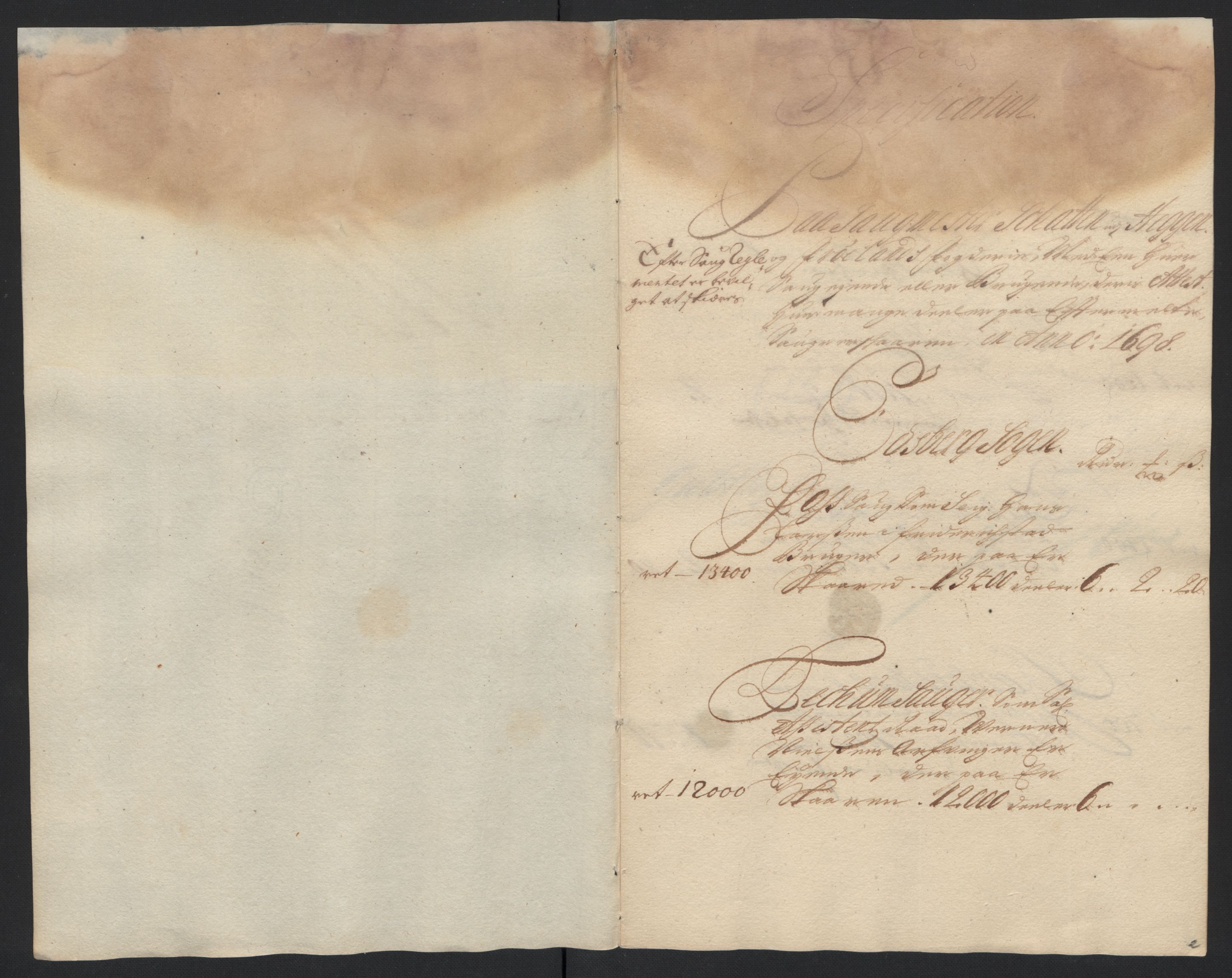 Rentekammeret inntil 1814, Reviderte regnskaper, Fogderegnskap, AV/RA-EA-4092/R07/L0288: Fogderegnskap Rakkestad, Heggen og Frøland, 1698, p. 220