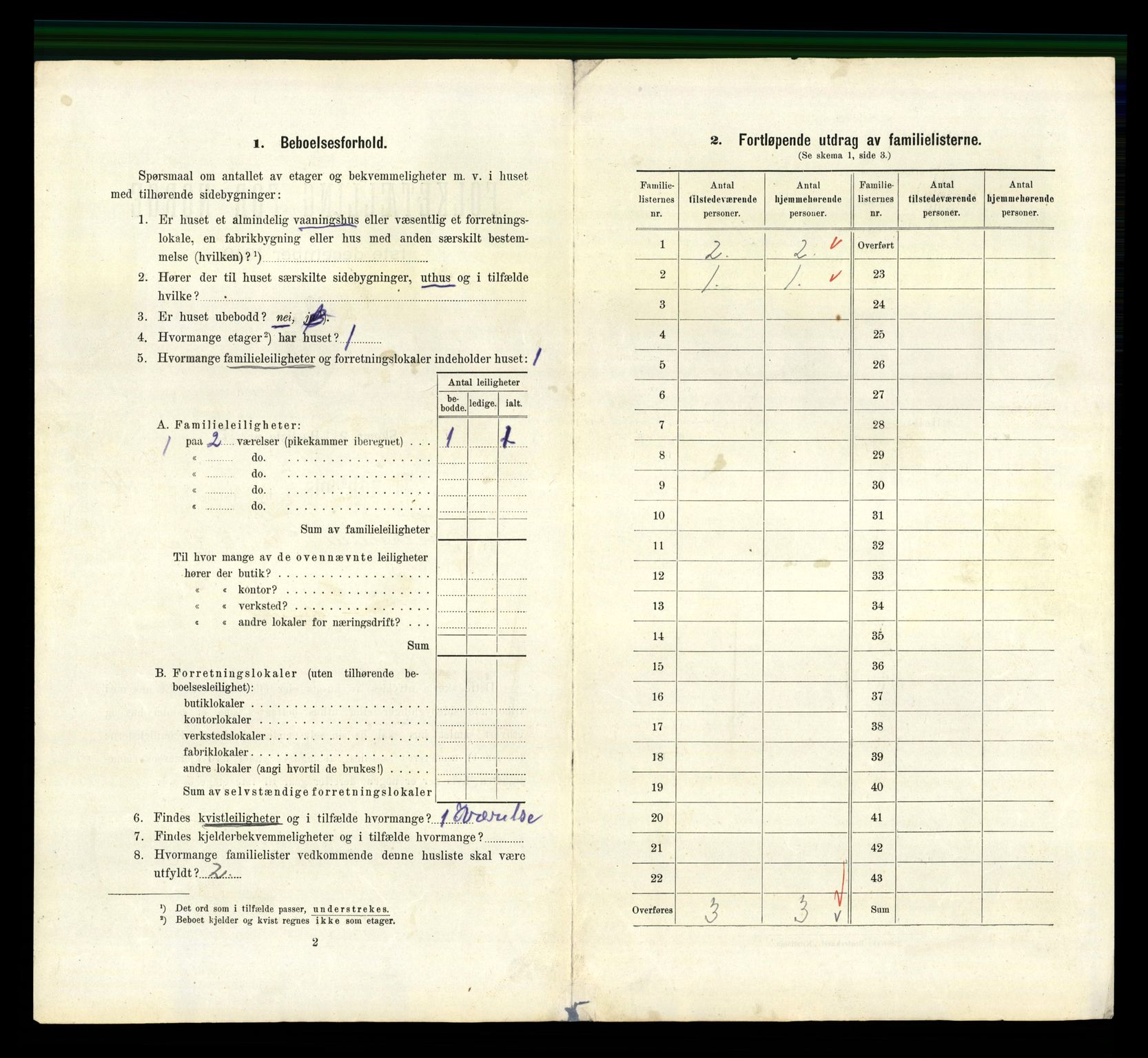 RA, 1910 census for Trondheim, 1910, p. 1414