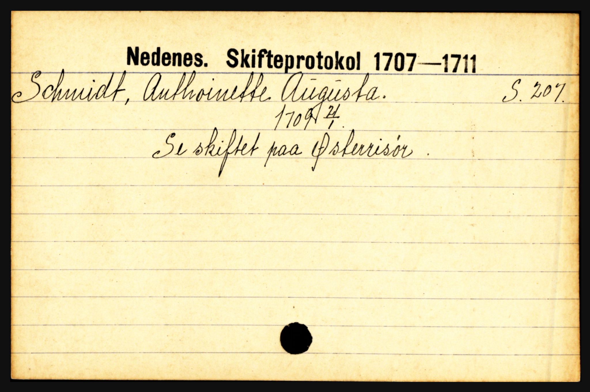 Nedenes sorenskriveri før 1824, AV/SAK-1221-0007/H, p. 26137