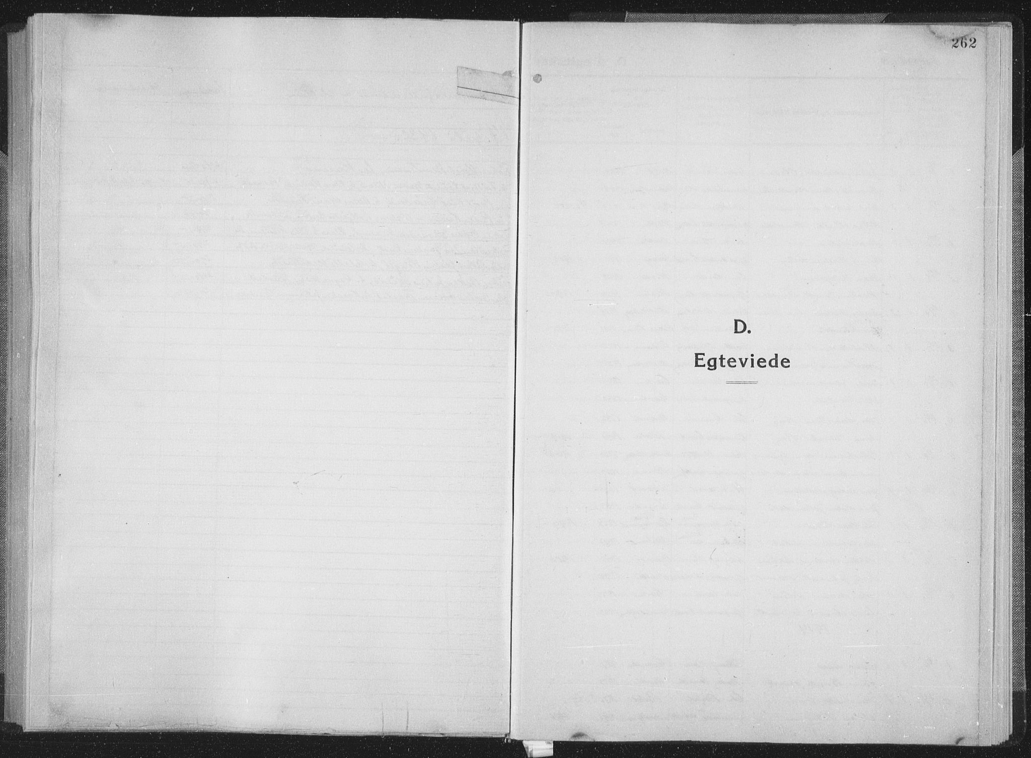 Ministerialprotokoller, klokkerbøker og fødselsregistre - Sør-Trøndelag, SAT/A-1456/659/L0747: Parish register (copy) no. 659C04, 1913-1938, p. 262