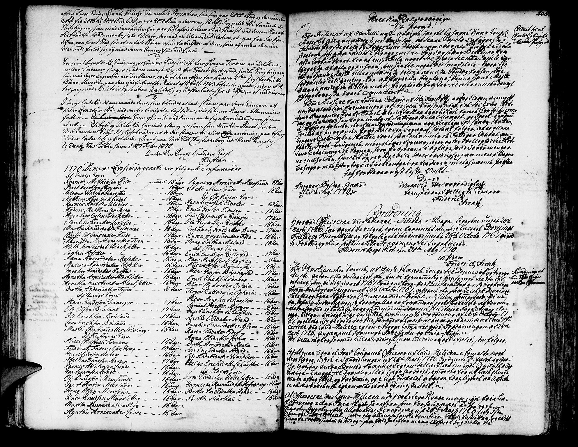 Innvik sokneprestembete, SAB/A-80501: Other parish register no. I.2.A, 1750-1835, p. 108