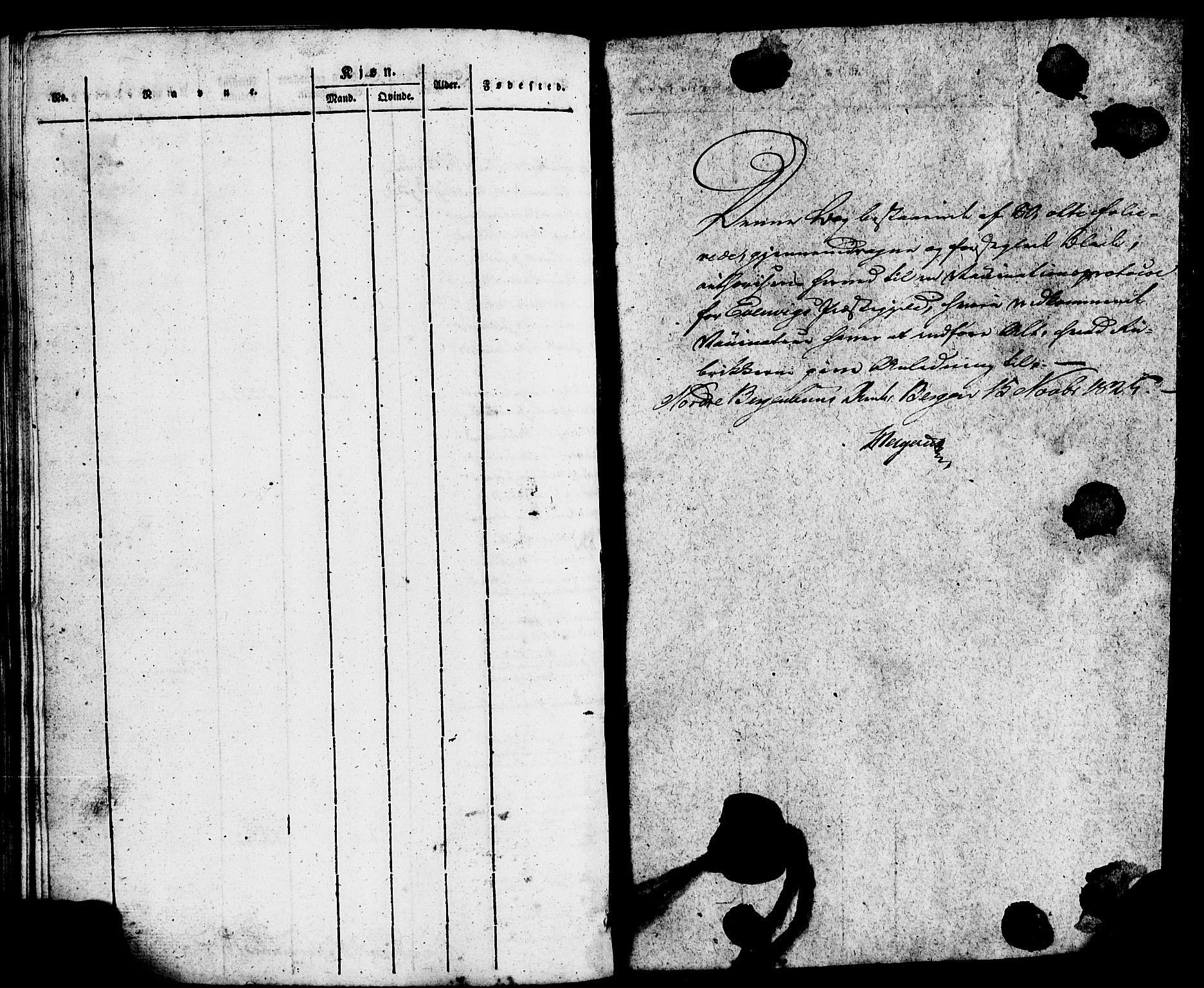 Gulen sokneprestembete, SAB/A-80201/H/Haa/Haaa/L0026: Parish register (official) no. A 26, 1826-1842
