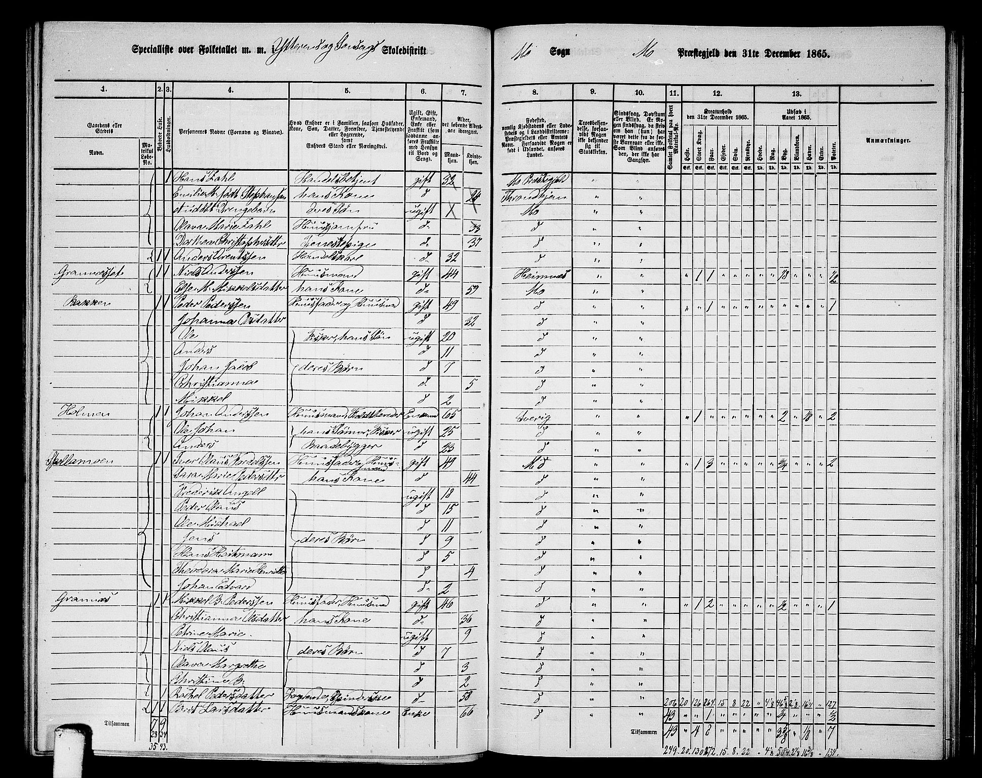 RA, 1865 census for Mo, 1865, p. 121