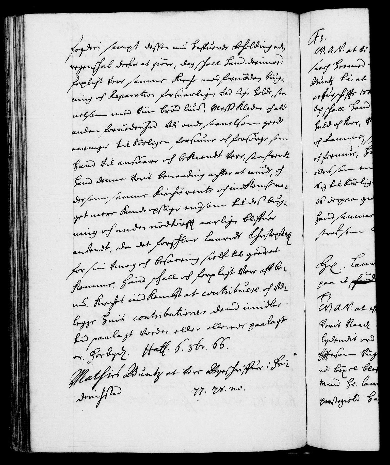 Danske Kanselli 1572-1799, RA/EA-3023/F/Fc/Fca/Fcaa/L0010: Norske registre (mikrofilm), 1660-1670, p. 615b