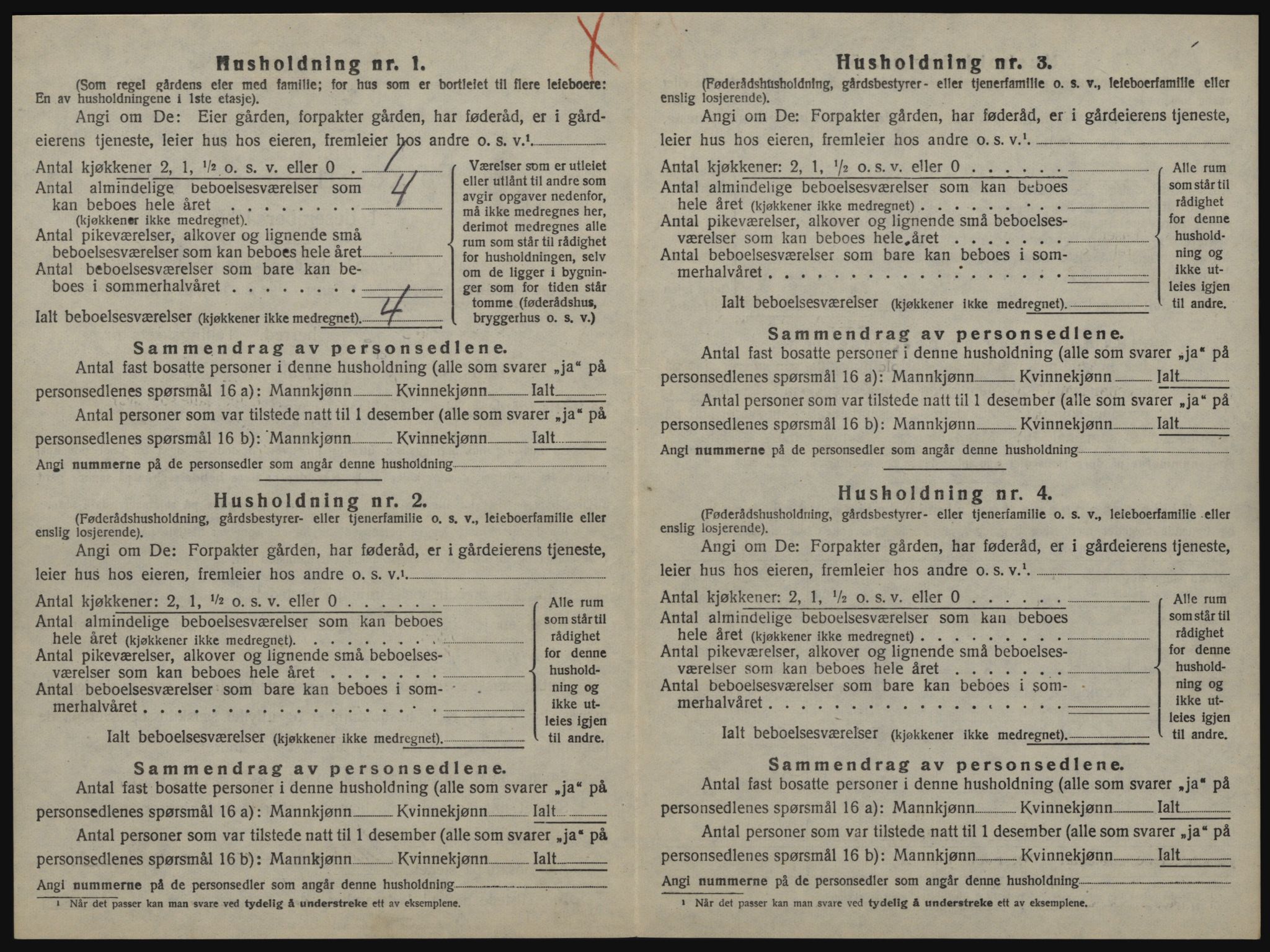 SAT, 1920 census for Malvik, 1920, p. 51