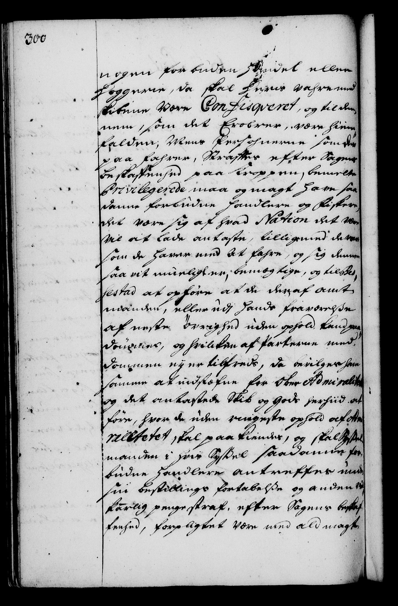 Rentekammeret, Kammerkanselliet, AV/RA-EA-3111/G/Gg/Gga/L0003: Norsk ekspedisjonsprotokoll med register (merket RK 53.3), 1727-1734, p. 300