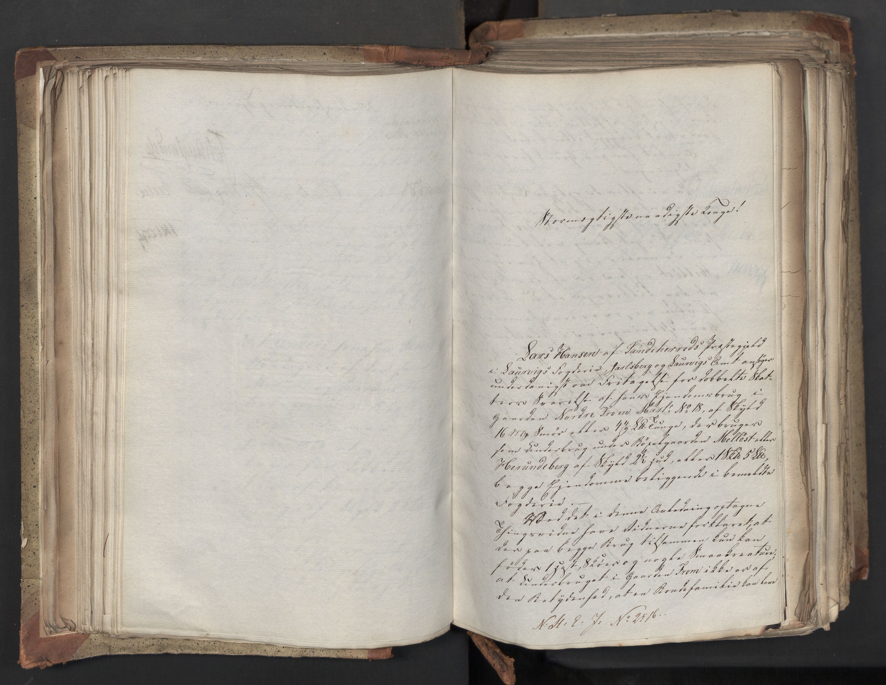 Statsrådsavdelingen i Stockholm, AV/RA-S-1003/D/Da/L0042: Regjeringsinnstillinger nr. 2467-2705, 1825, p. 149