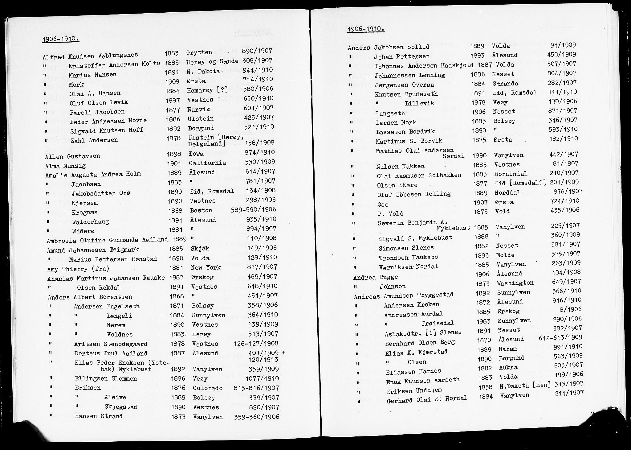 Sunnmøre politikammer, SAT/A-1864/1/35, 1878-1923, p. 13