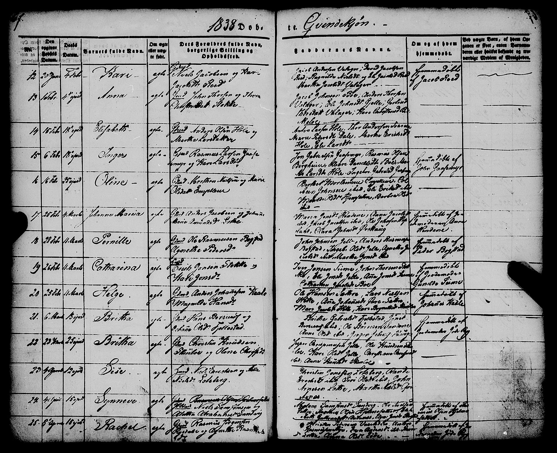 Gloppen sokneprestembete, AV/SAB-A-80101/H/Haa/Haaa/L0008: Parish register (official) no. A 8, 1837-1855, p. 67