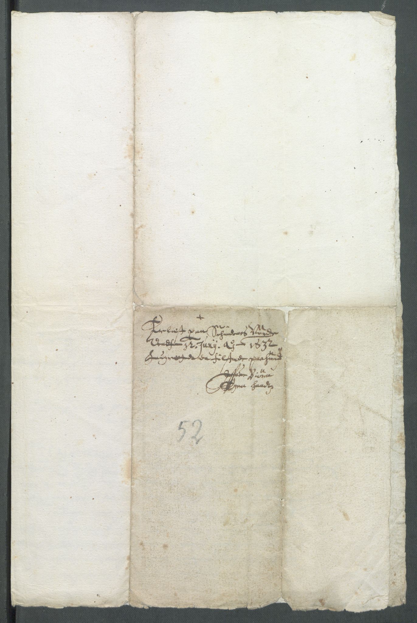 Riksarkivets diplomsamling, RA/EA-5965/F02/L0142: Dokumenter, 1632, p. 60