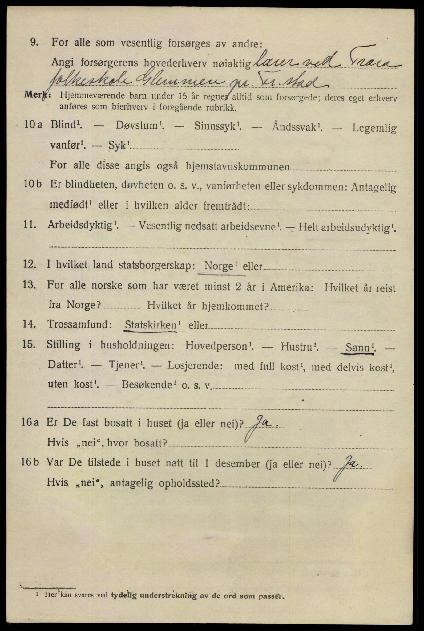 SAO, 1920 census for Fredrikstad, 1920, p. 32304