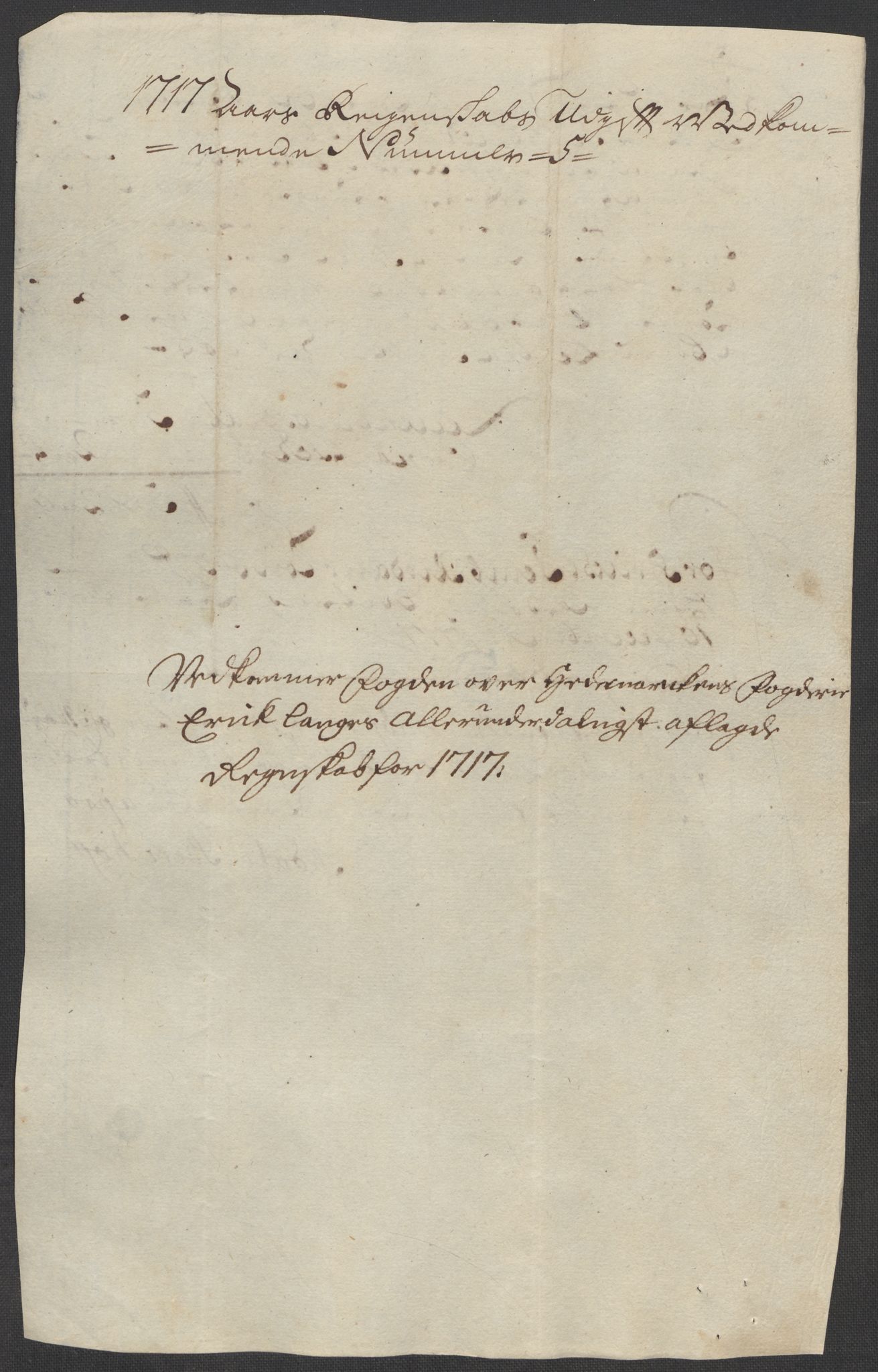 Rentekammeret inntil 1814, Reviderte regnskaper, Fogderegnskap, RA/EA-4092/R16/L1056: Fogderegnskap Hedmark, 1717, p. 320