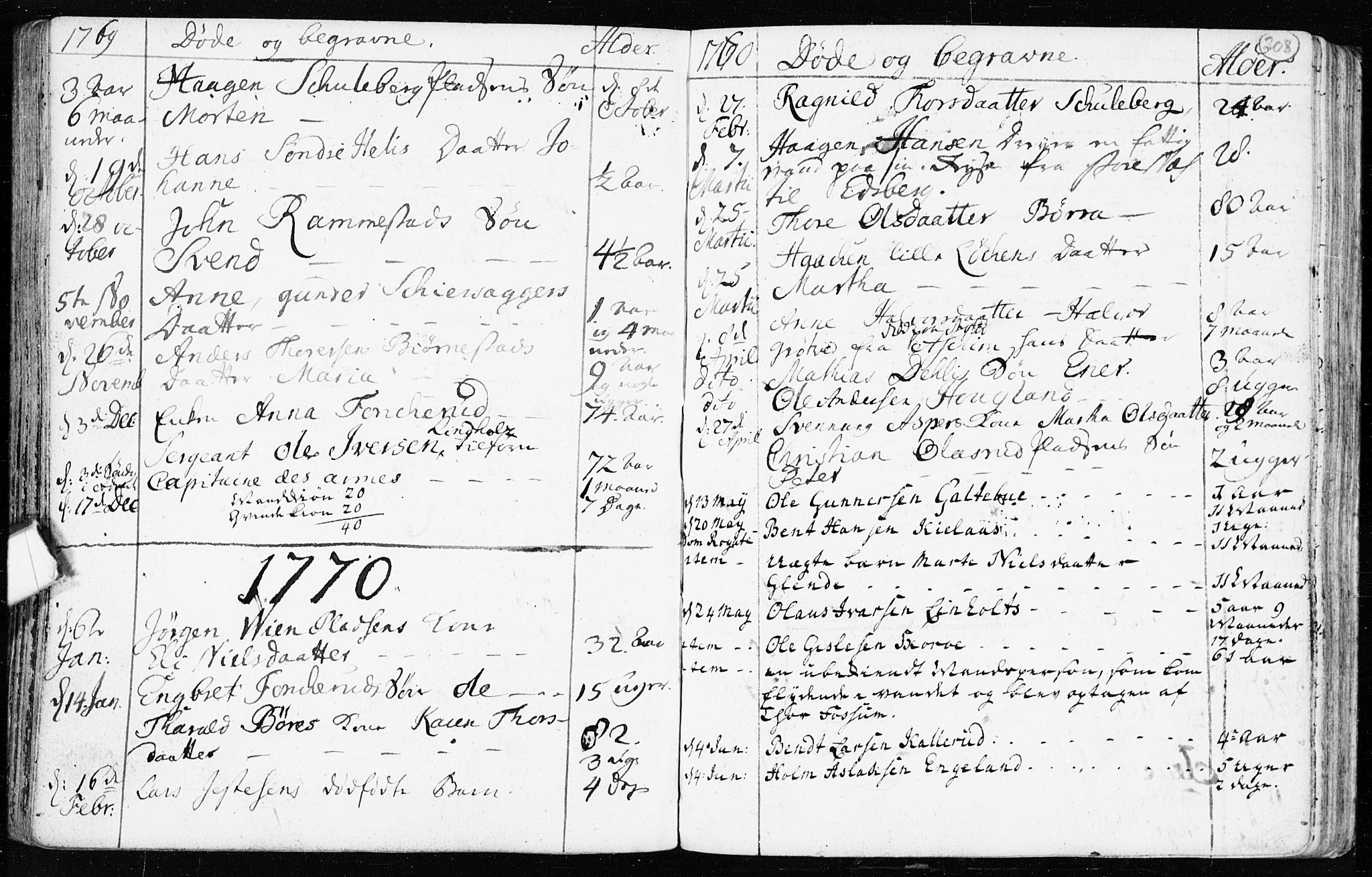 Spydeberg prestekontor Kirkebøker, AV/SAO-A-10924/F/Fa/L0002: Parish register (official) no. I 2, 1739-1780, p. 208