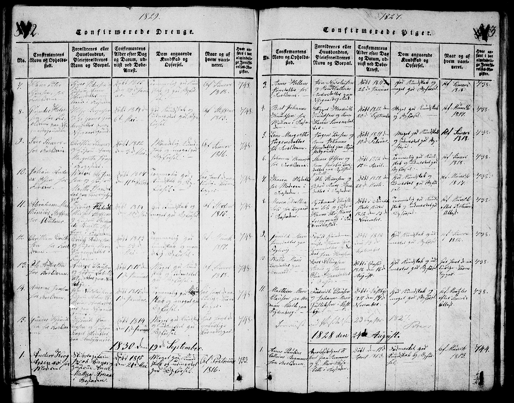 Glemmen prestekontor Kirkebøker, SAO/A-10908/G/Ga/L0001: Parish register (copy) no. 1, 1816-1838, p. 512-513