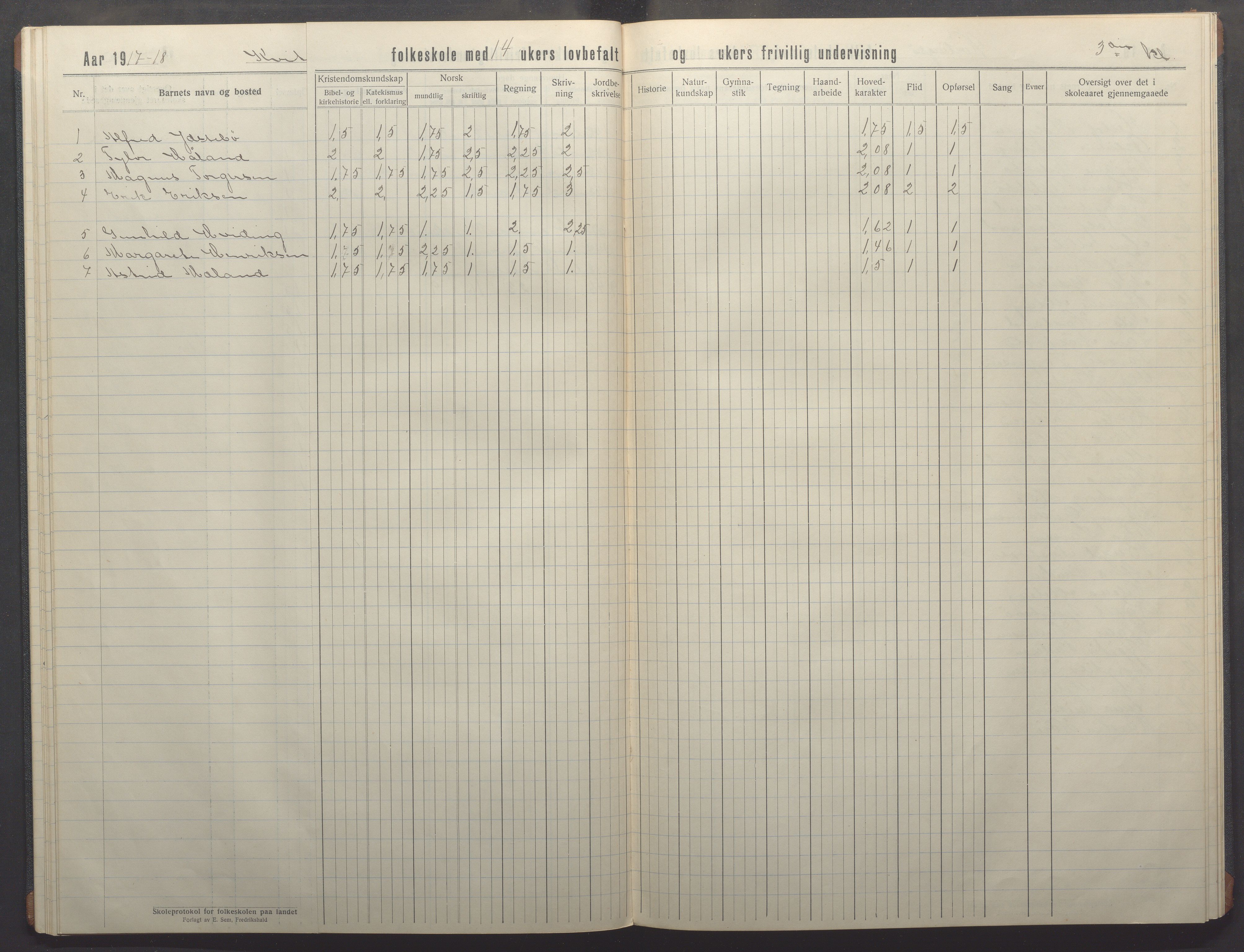 Kvitsøy kommune - Skolestyret, IKAR/K-100574/H/L0003: Skoleprotokoll, 1914-1922, p. 26