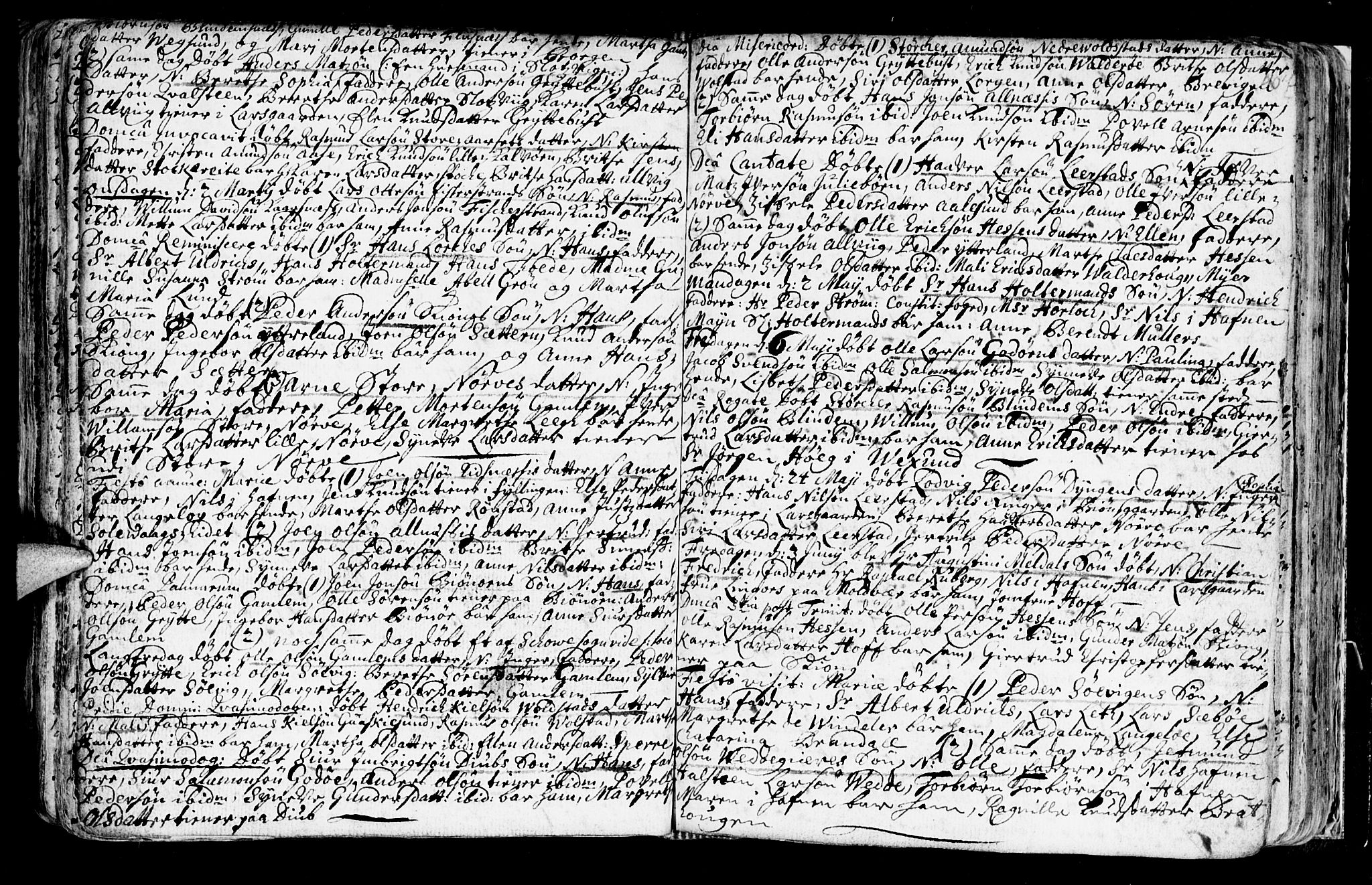 Ministerialprotokoller, klokkerbøker og fødselsregistre - Møre og Romsdal, AV/SAT-A-1454/528/L0390: Parish register (official) no. 528A01, 1698-1739, p. 406-407