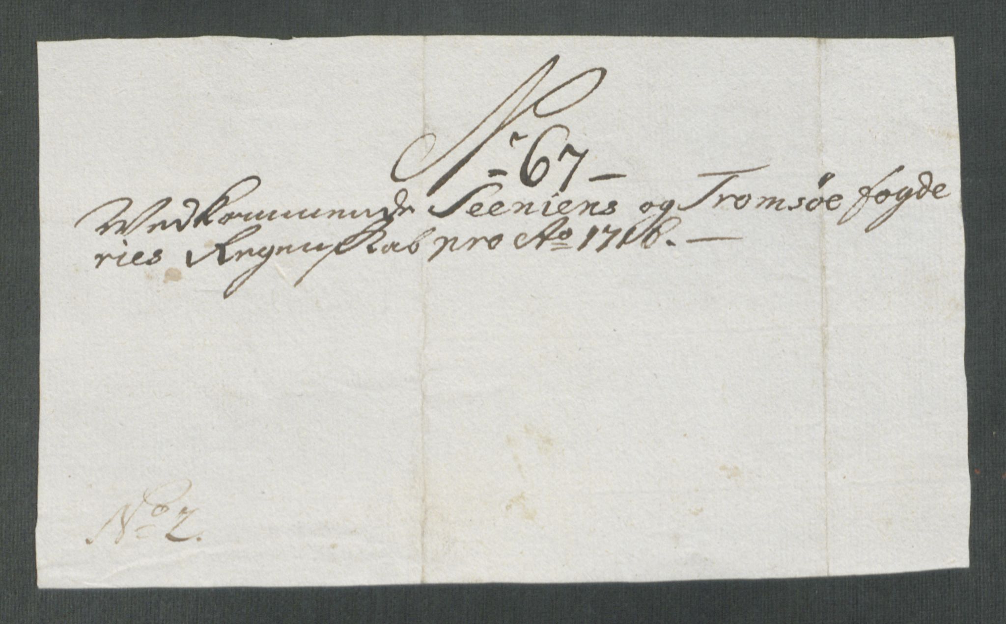 Rentekammeret inntil 1814, Reviderte regnskaper, Fogderegnskap, AV/RA-EA-4092/R68/L4762: Fogderegnskap Senja og Troms, 1716, p. 339