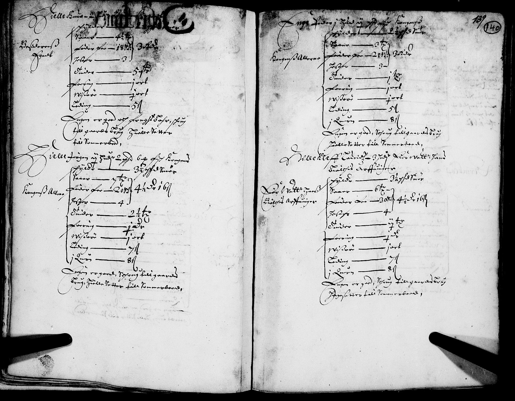 Rentekammeret inntil 1814, Realistisk ordnet avdeling, RA/EA-4070/N/Nb/Nba/L0014: Gudbrandsdalen fogderi, 1. del, 1668, p. 139b-140a