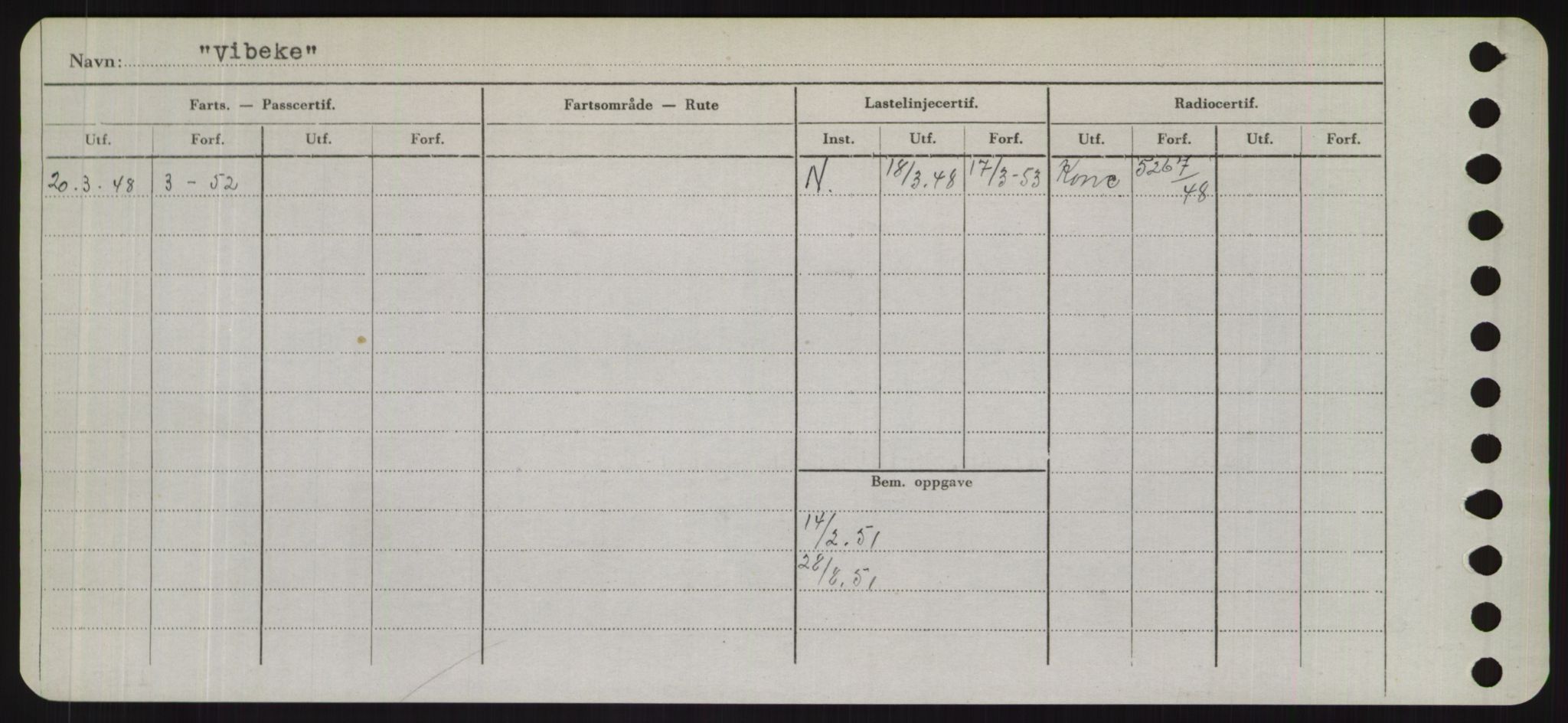 Sjøfartsdirektoratet med forløpere, Skipsmålingen, RA/S-1627/H/Hd/L0041: Fartøy, Vi-Ås, p. 14