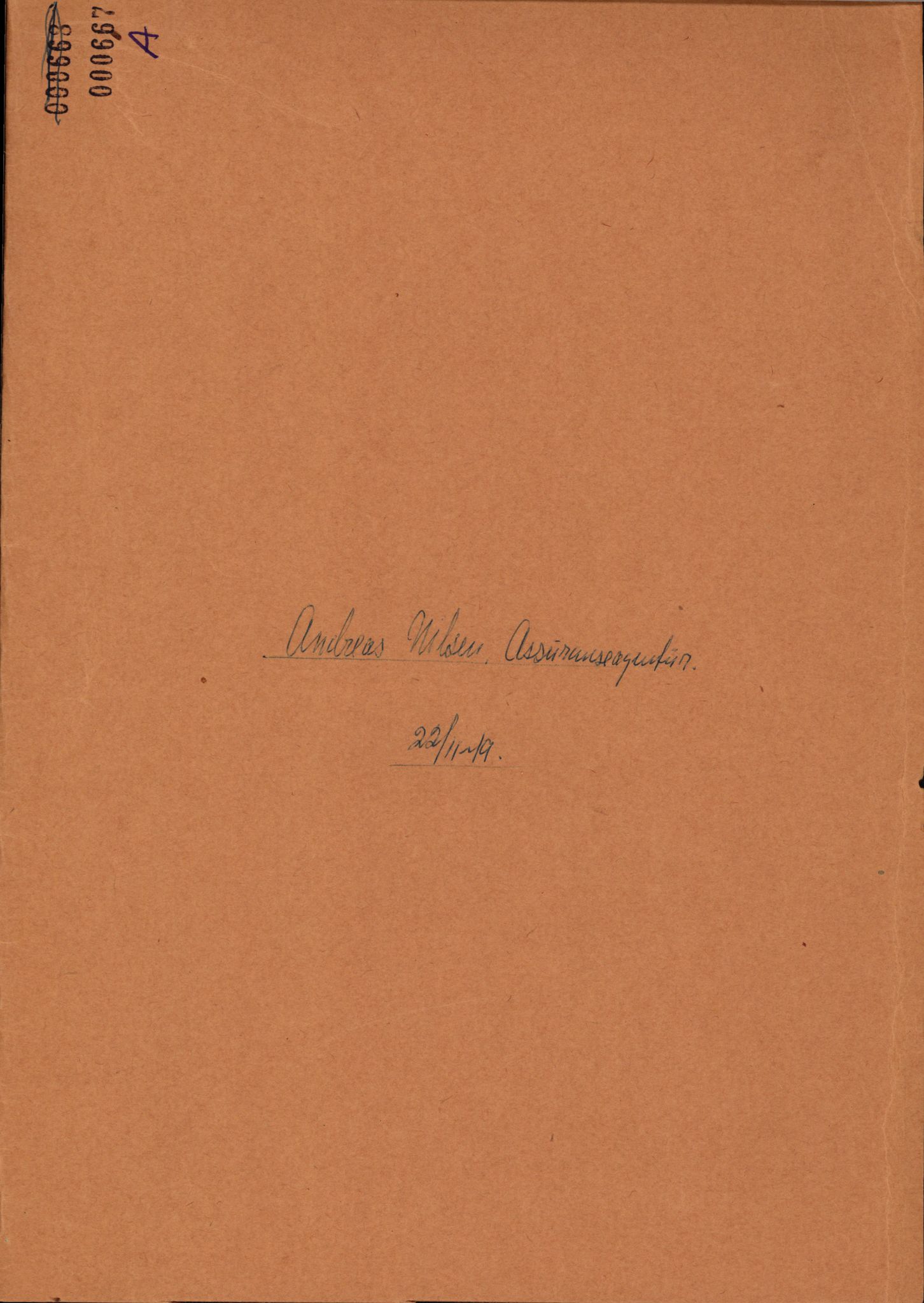 Stavanger byfogd, SAST/A-101408/002/J/Jd/Jde/L0002: Registreringsmeldinger og bilag. Enkeltmannsforetak, 351-750, 1905-1987, p. 318