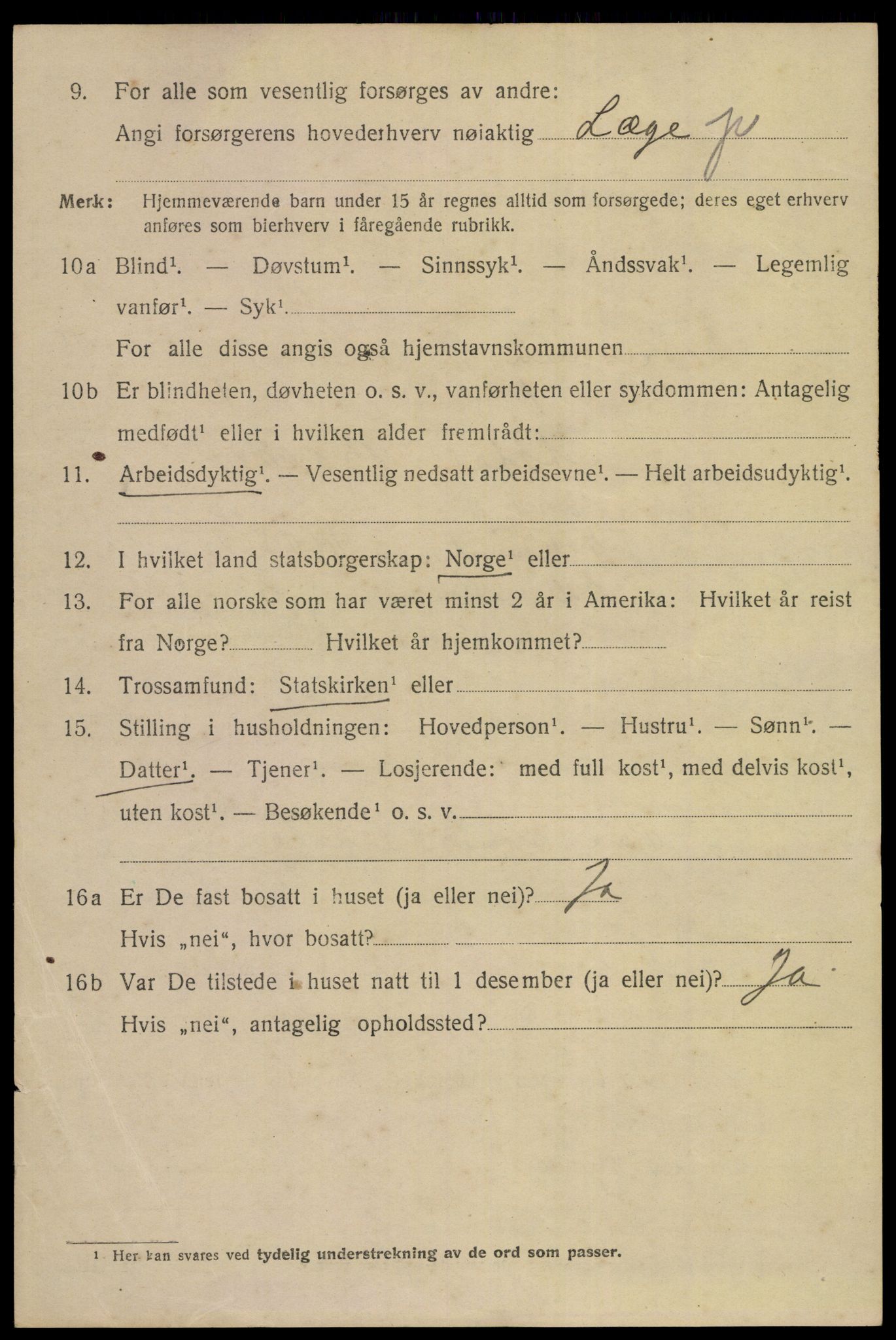 SAKO, 1920 census for Drammen, 1920, p. 66232