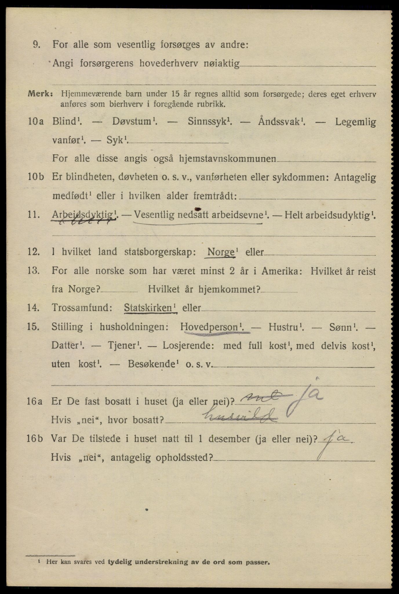 SAO, 1920 census for Kristiania, 1920, p. 150646