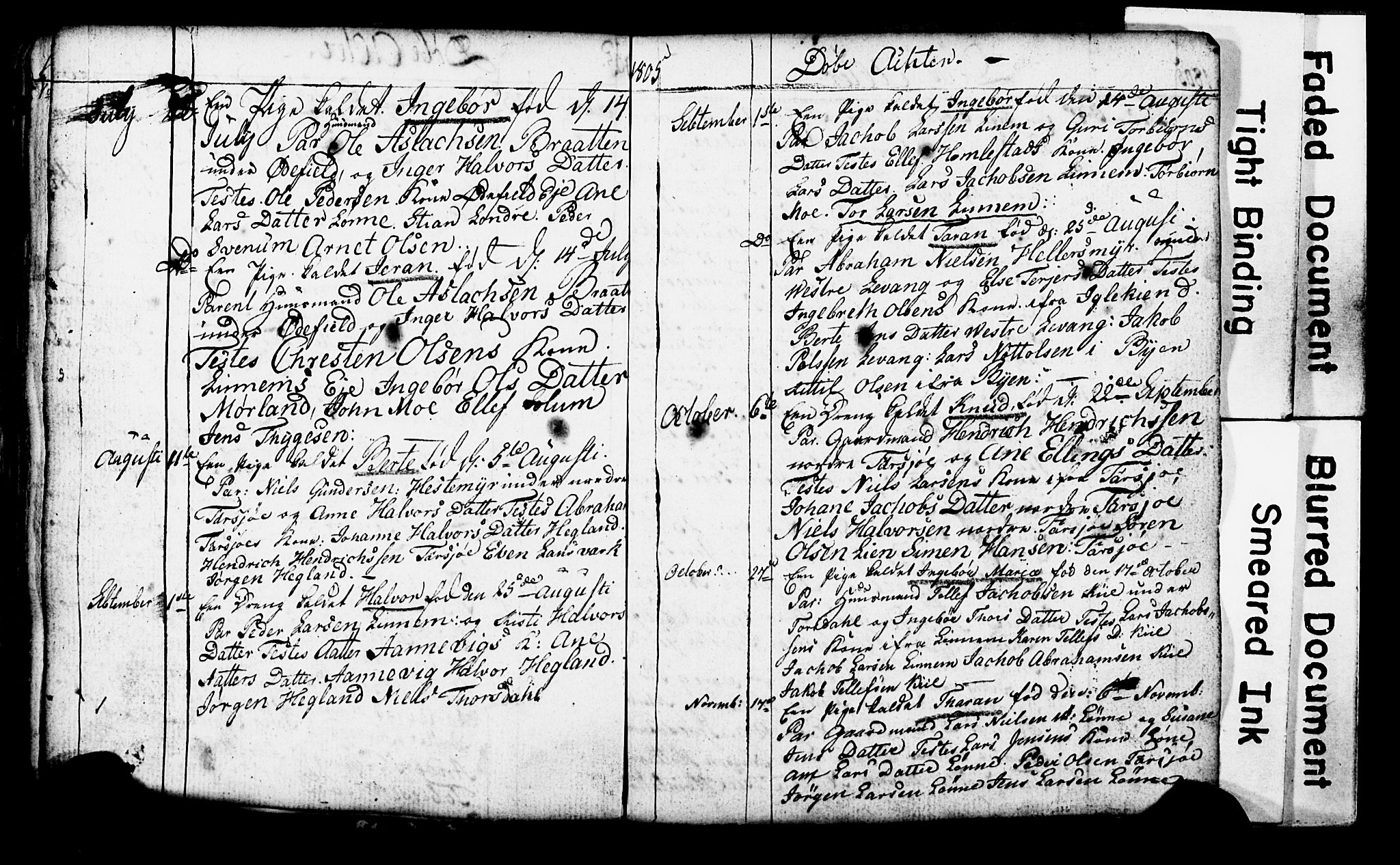 Sannidal kirkebøker, SAKO/A-296/G/Ga/L0001: Parish register (copy) no. 1, 1782-1816