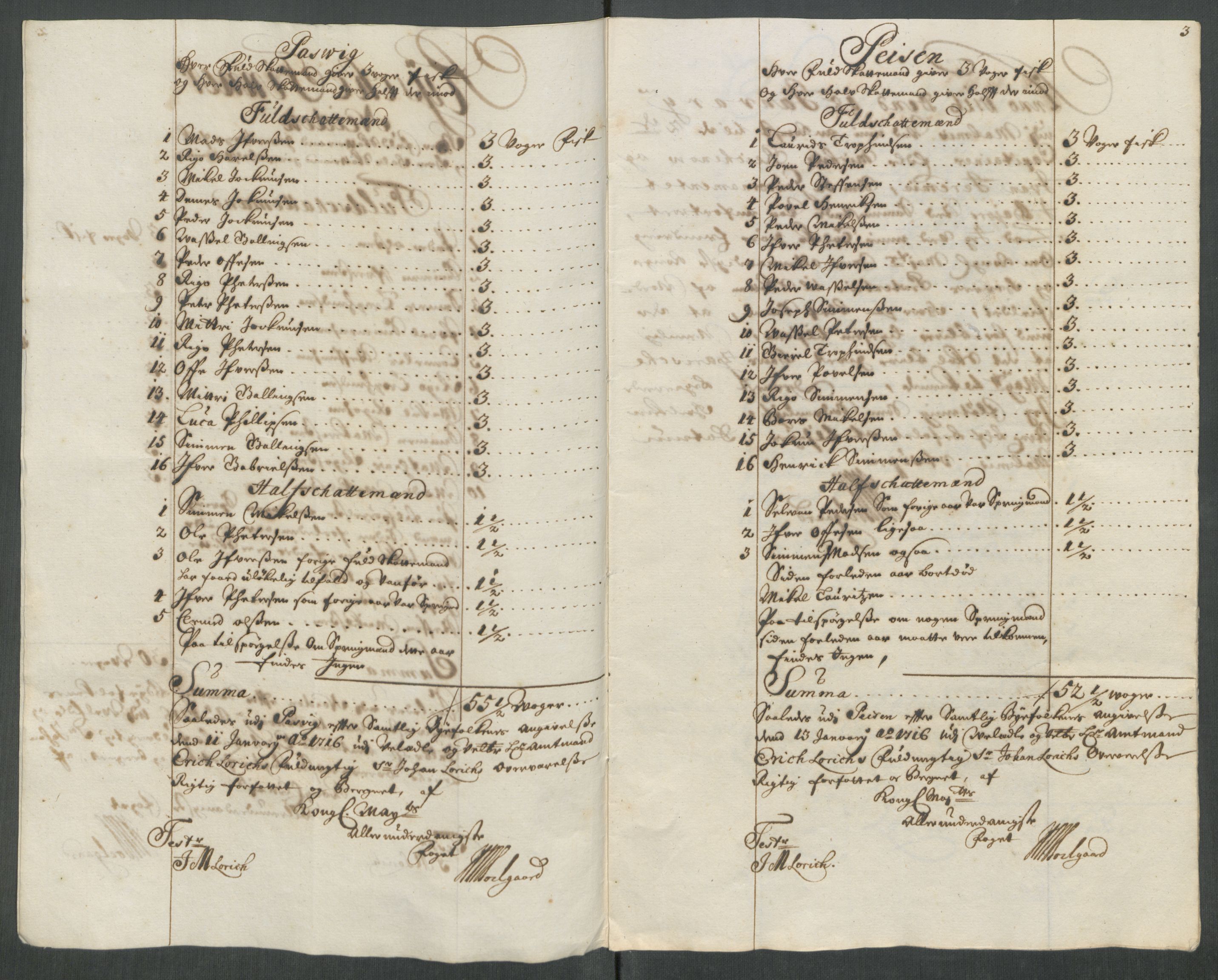 Rentekammeret inntil 1814, Reviderte regnskaper, Fogderegnskap, AV/RA-EA-4092/R69/L4857: Fogderegnskap Finnmark/Vardøhus, 1716-1718, p. 21