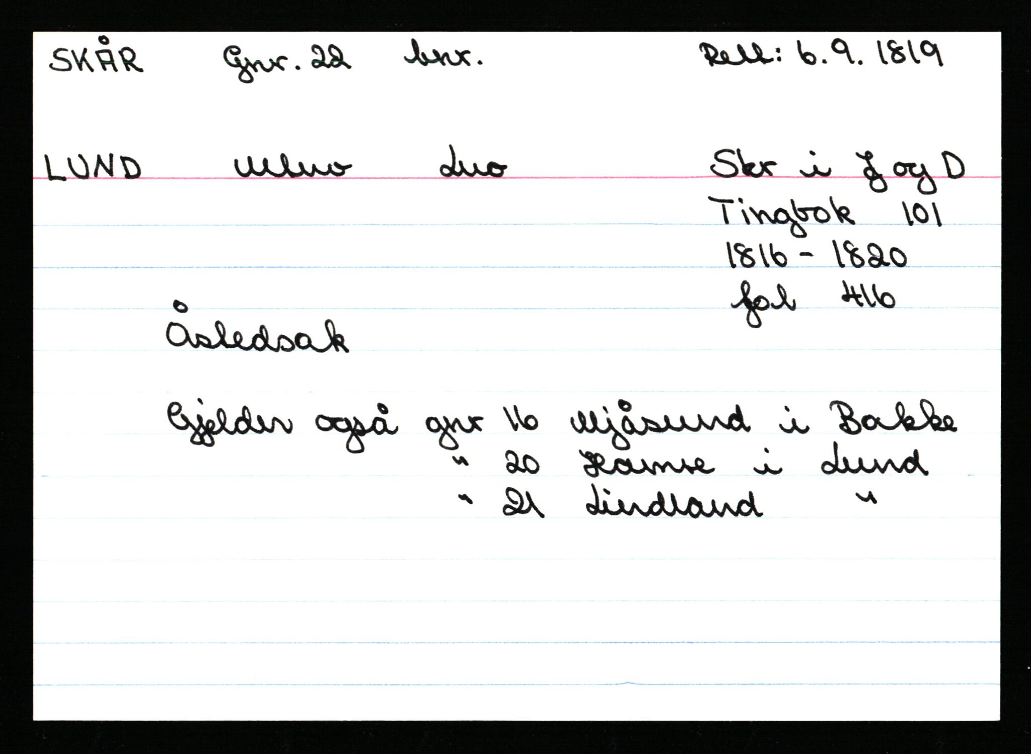 Statsarkivet i Stavanger, AV/SAST-A-101971/03/Y/Ym/L0053: Åstedskort sortert etter gårdsnavn: Skudeneshavn - Solbjør, 1600-1950, p. 194