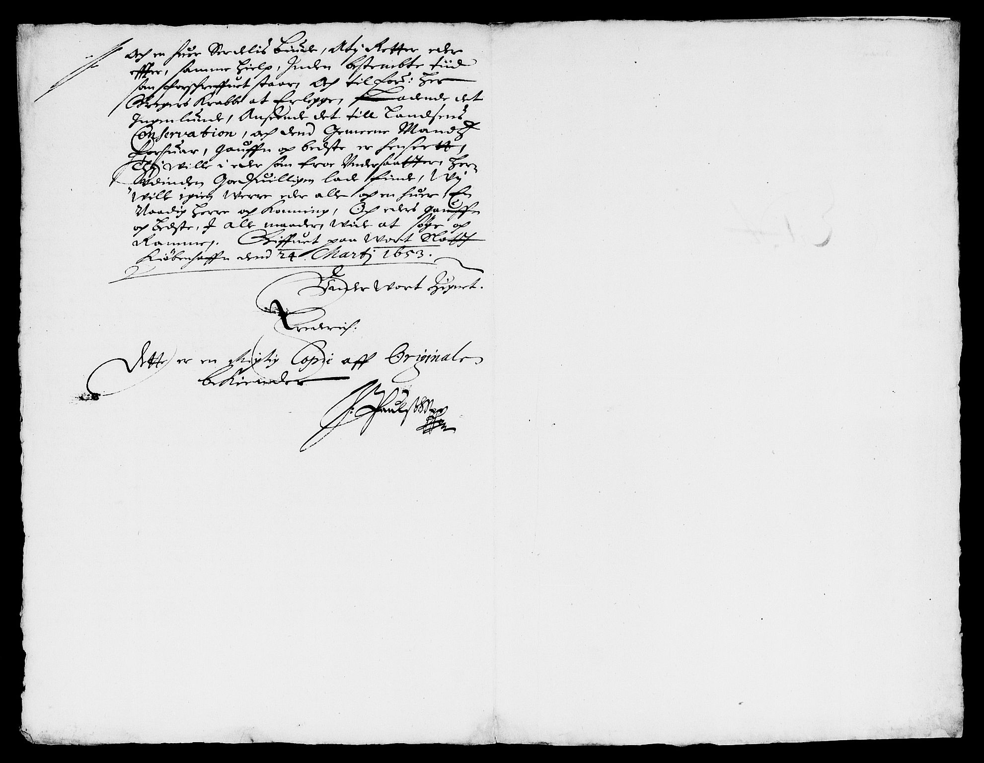 Rentekammeret inntil 1814, Reviderte regnskaper, Lensregnskaper, RA/EA-5023/R/Rb/Rbg/L0010: Verne kloster len, 1653-1660