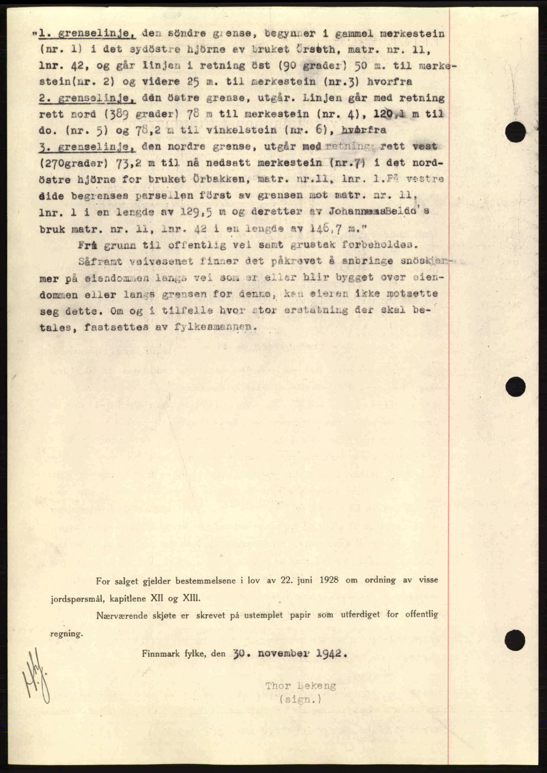 Alta fogderi/sorenskriveri, SATØ/SATØ-5/1/K/Kd/L0033pantebok: Mortgage book no. 33, 1940-1943, Diary no: : 55/1943