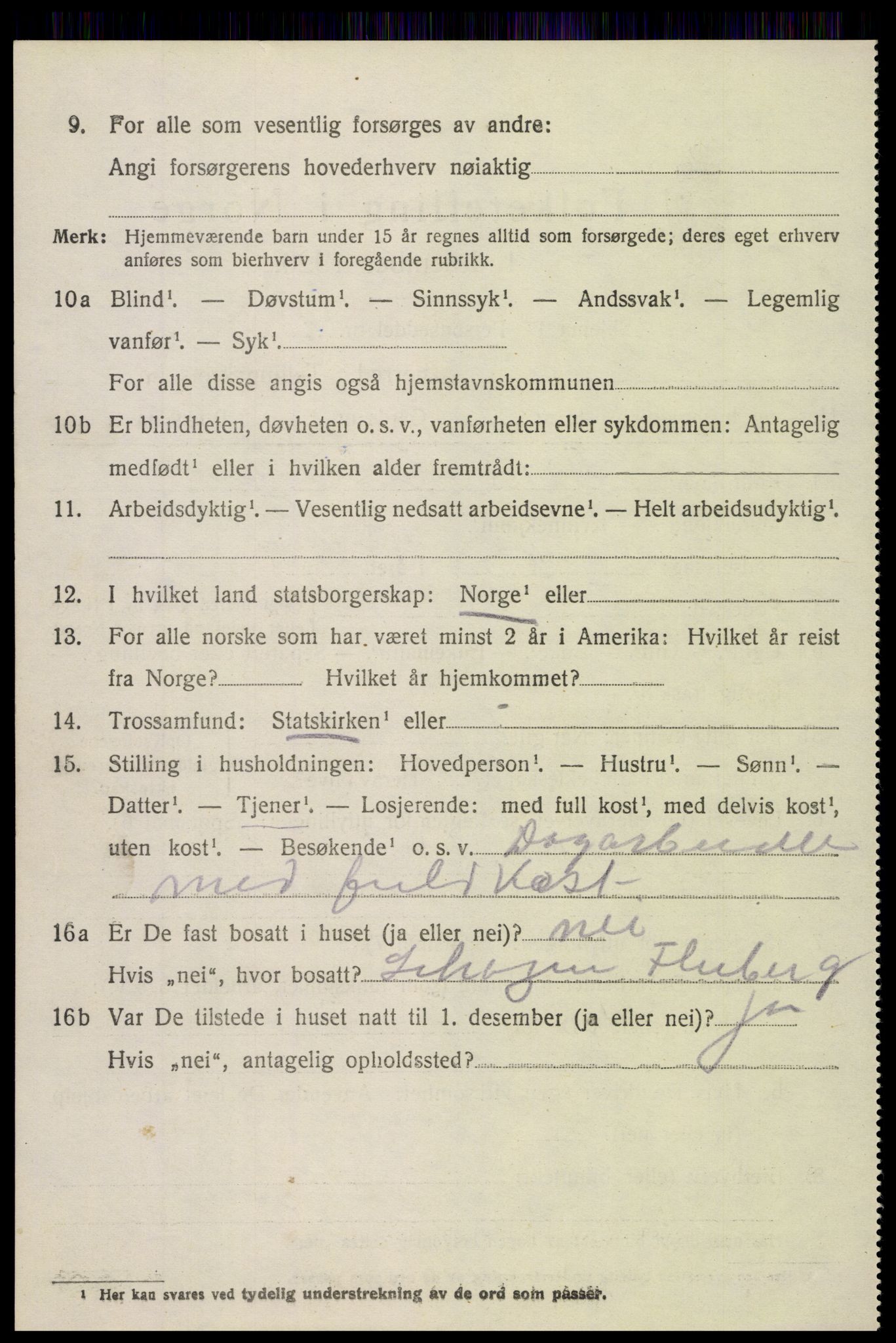 SAH, 1920 census for Søndre Land, 1920, p. 2188