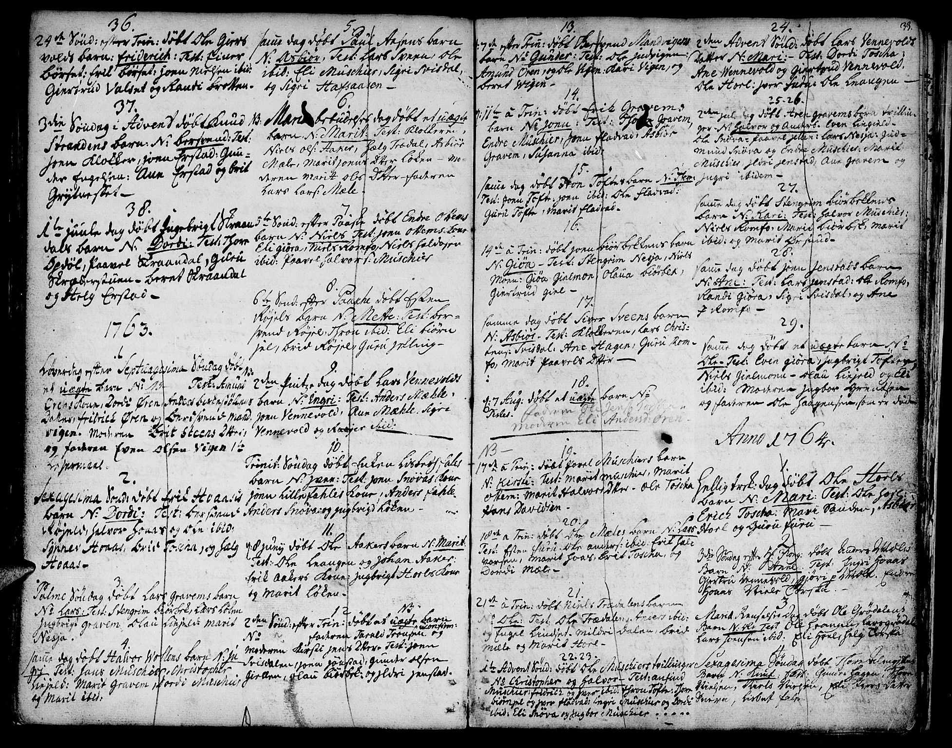 Ministerialprotokoller, klokkerbøker og fødselsregistre - Møre og Romsdal, SAT/A-1454/590/L1007: Parish register (official) no. 590A01, 1752-1793, p. 33