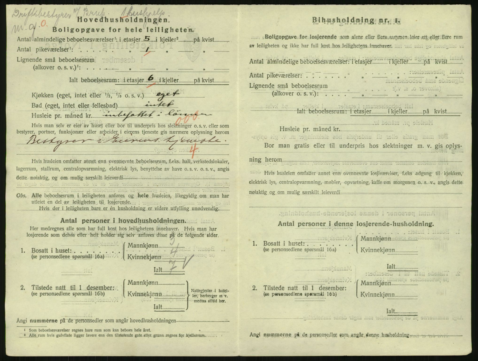 SAH, 1920 census for Gjøvik, 1920, p. 2211