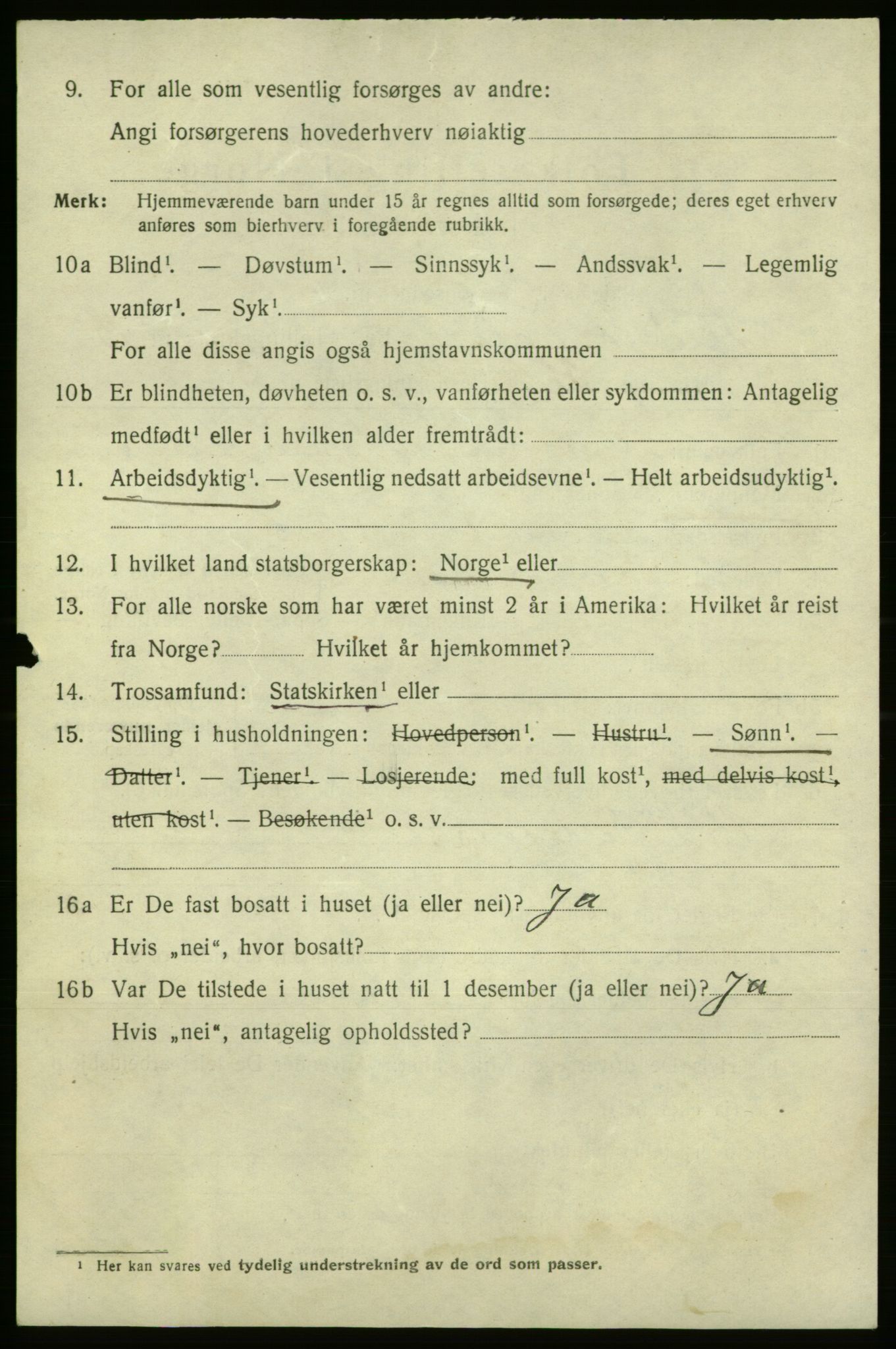 SAO, 1920 census for Fredrikshald, 1920, p. 23835