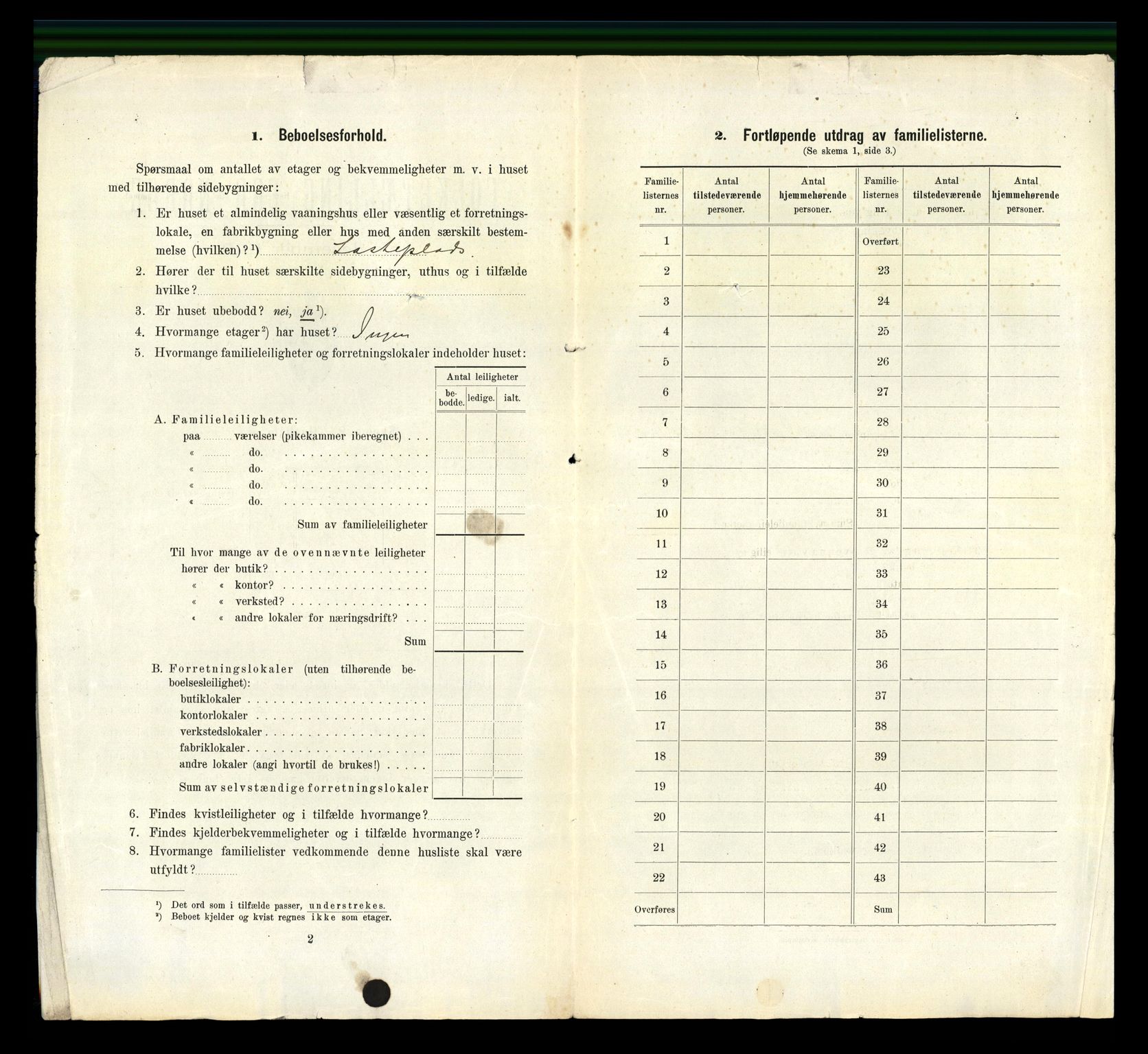 RA, 1910 census for Kragerø, 1910, p. 1375