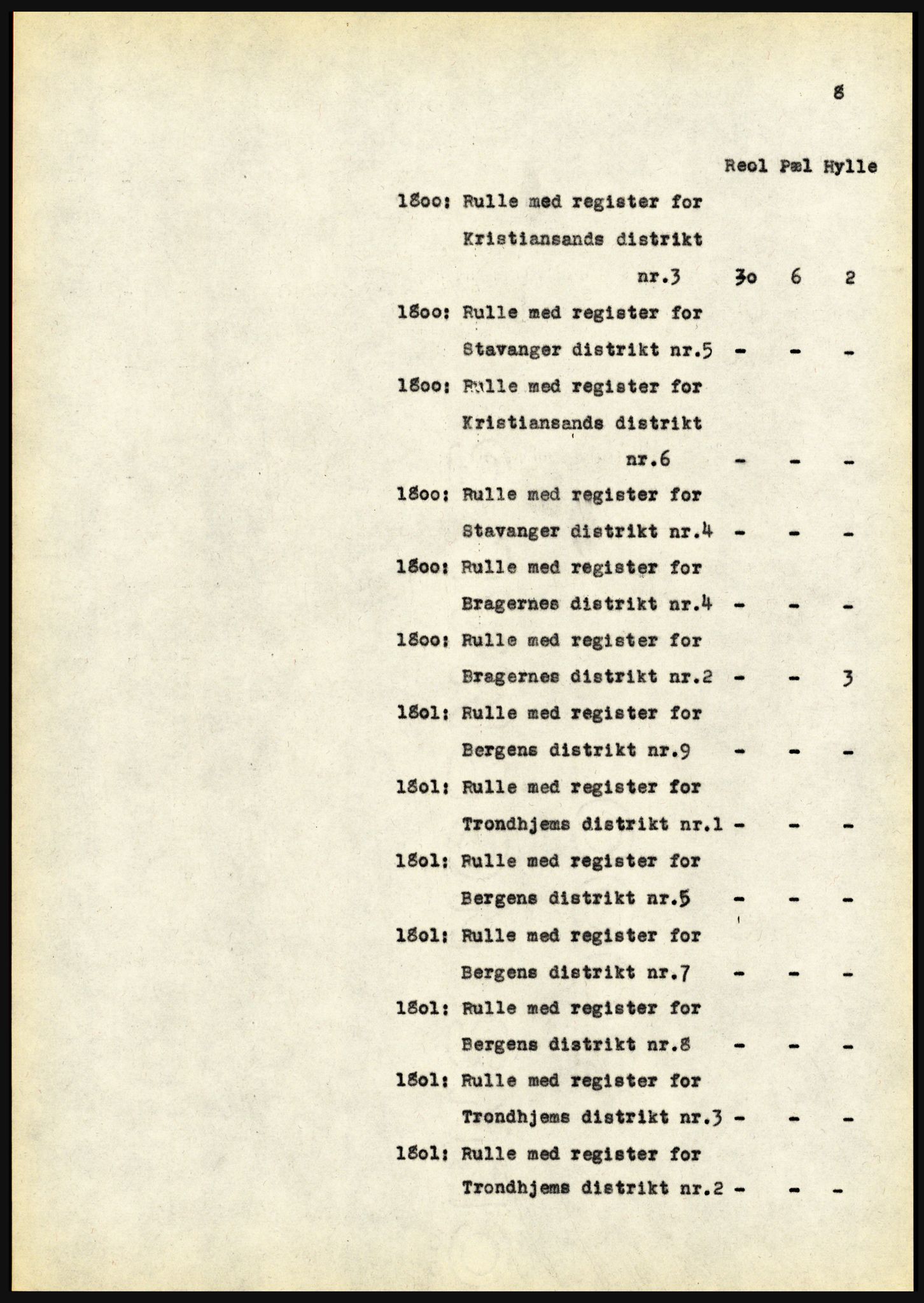 Riksarkivet, Seksjon for eldre arkiv og spesialsamlinger, AV/RA-EA-6797/H/Ha, 1953, p. 8