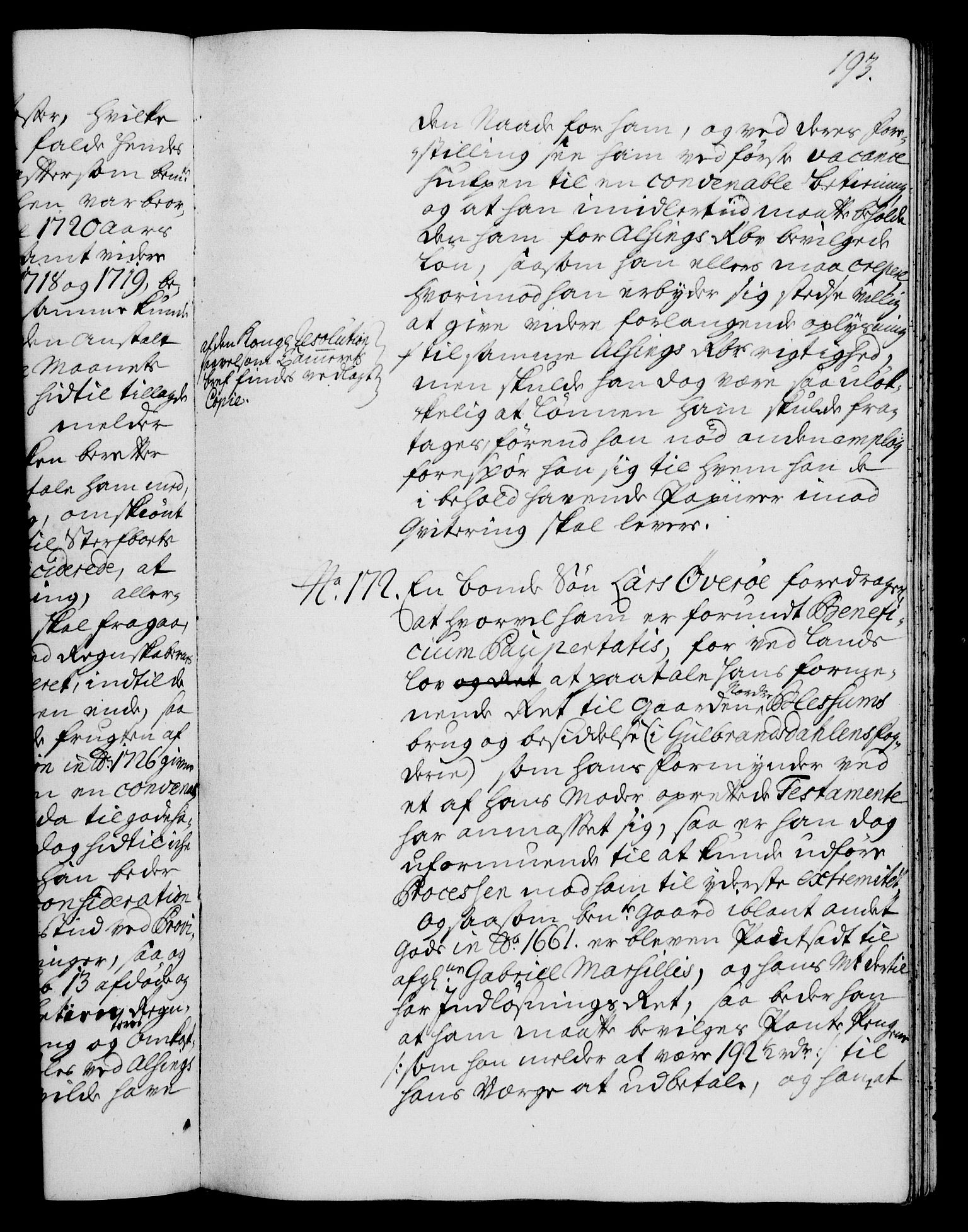 Rentekammeret, Kammerkanselliet, RA/EA-3111/G/Gh/Gha/L0016: Norsk ekstraktmemorialprotokoll (merket RK 53.61), 1734-1735, p. 193