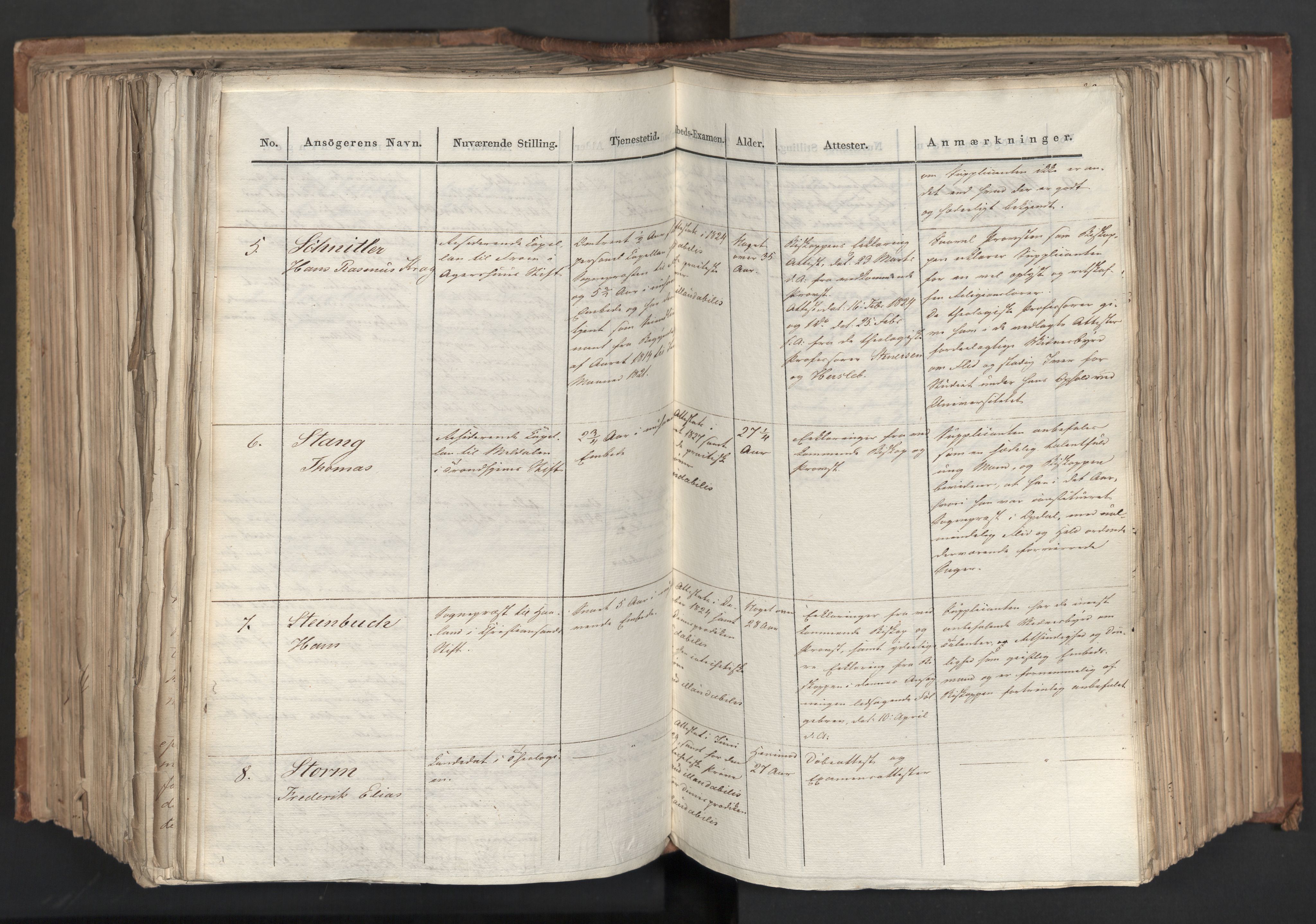 Statsrådsavdelingen i Stockholm, RA/S-1003/D/Da/L0066: Regjeringsinnstillinger nr. 240-449, 1830, p. 459